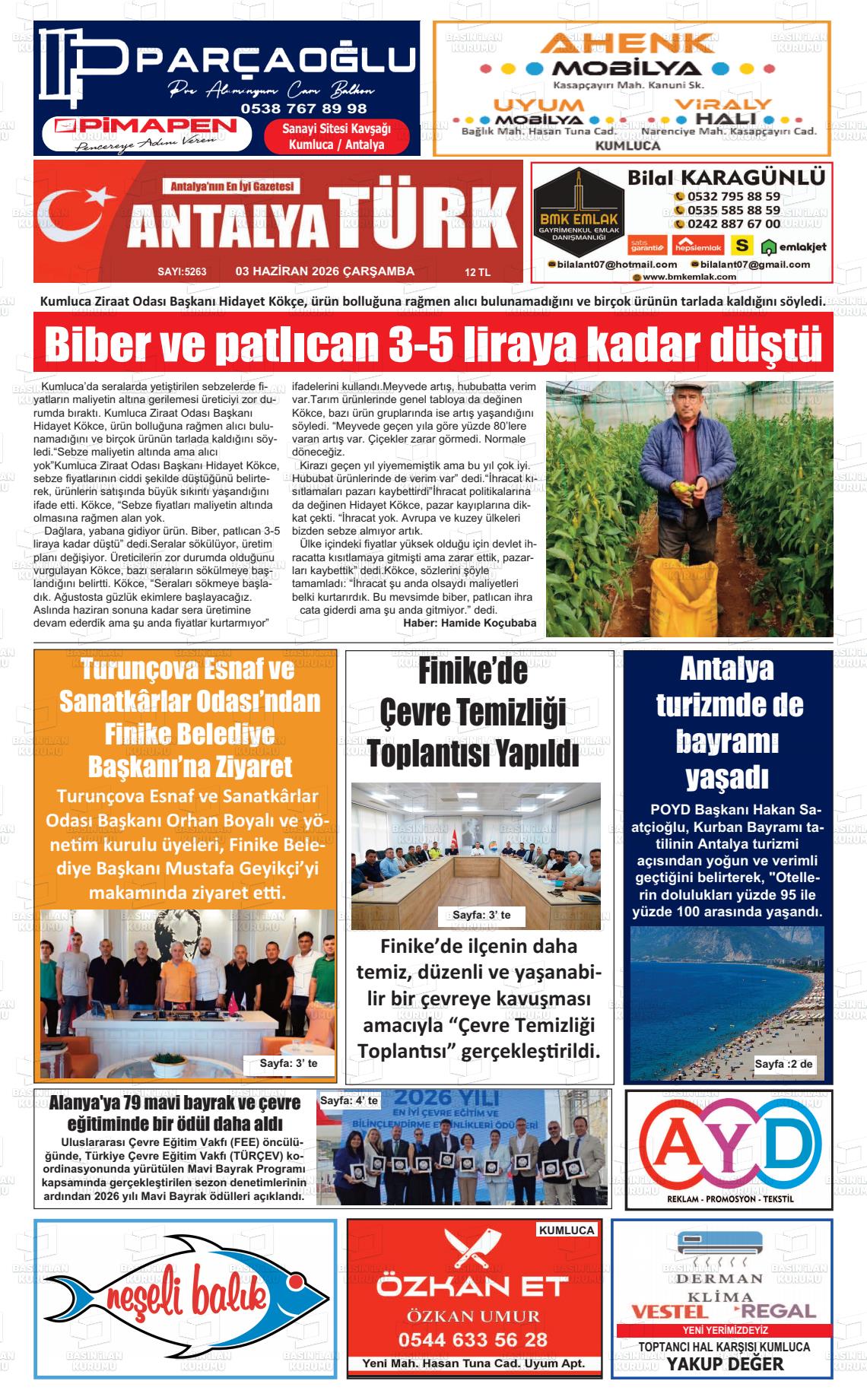 Antalya Finikea 03.06.2026
