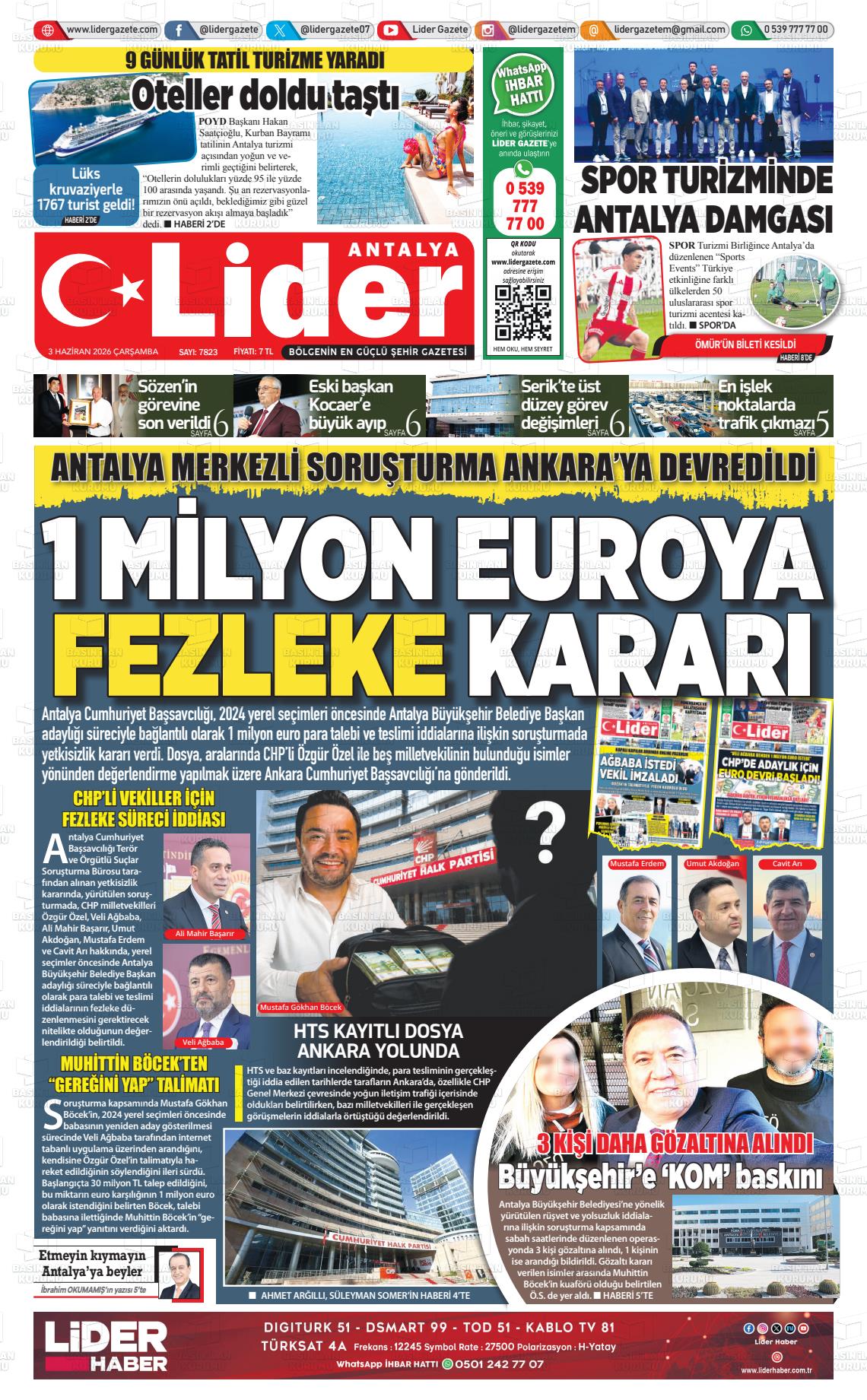 Antalya Gazetebir 03.06.2026