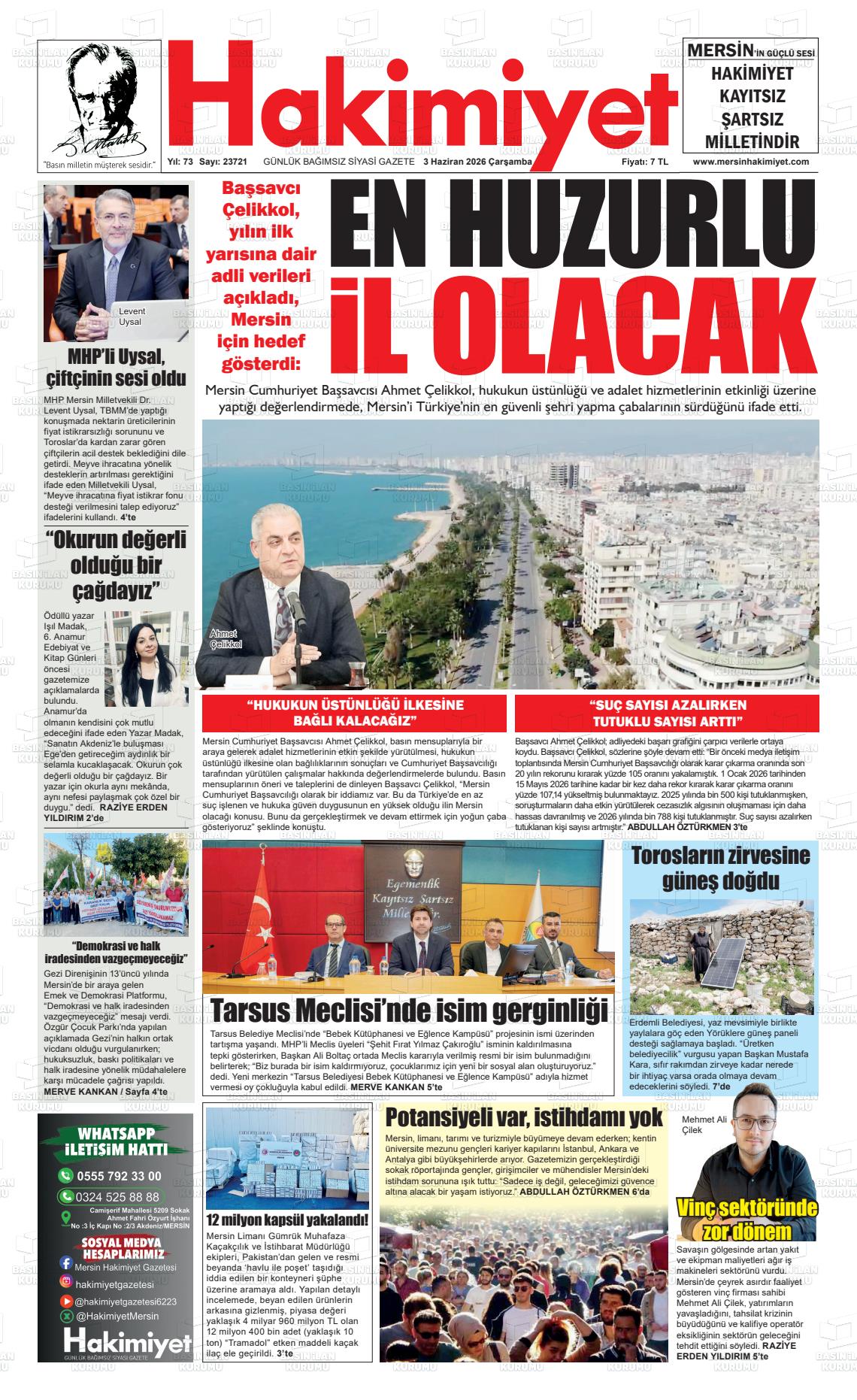 Konya Hakimiyet 03.06.2026