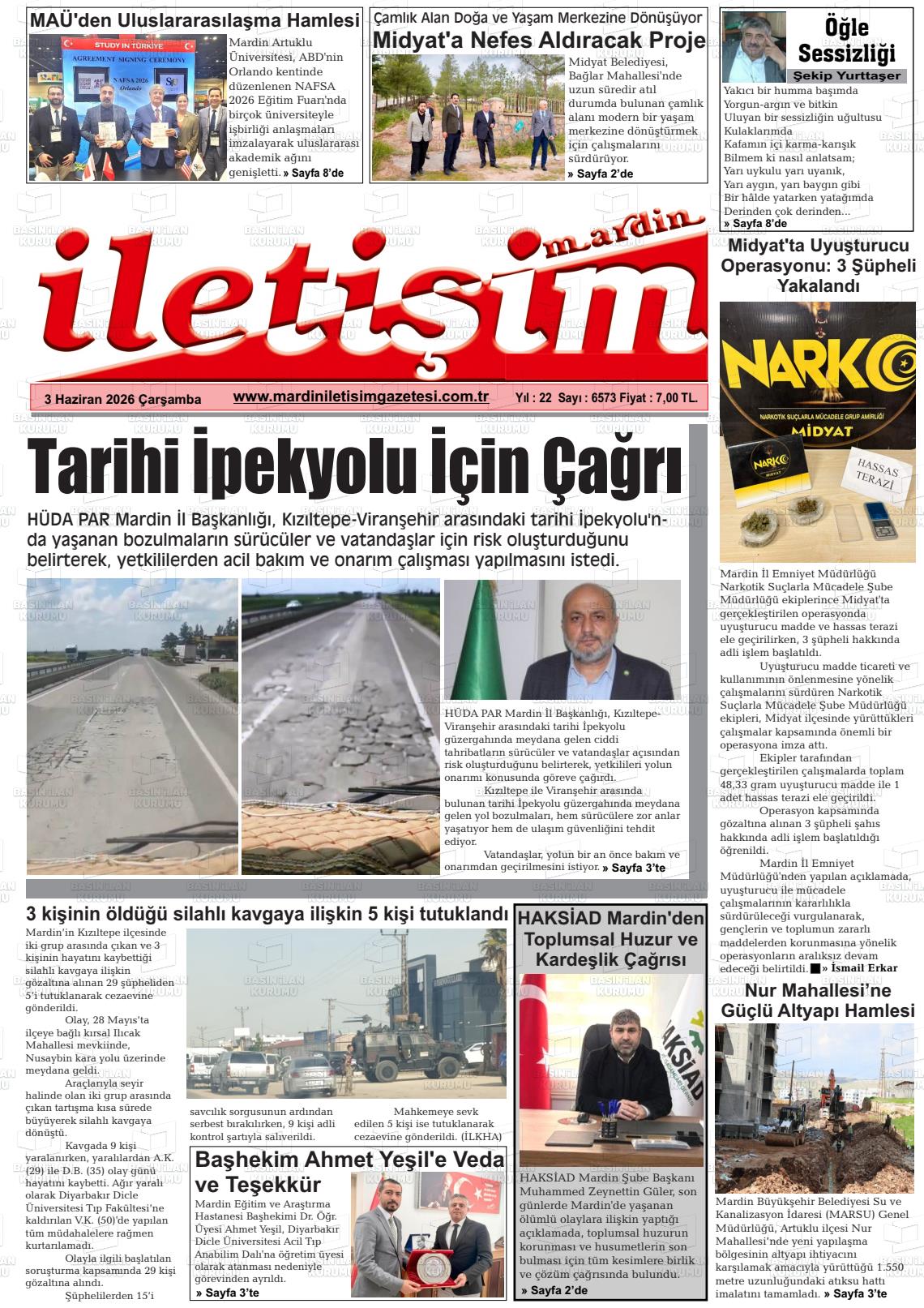 Mardin Iletisim 03.06.2026