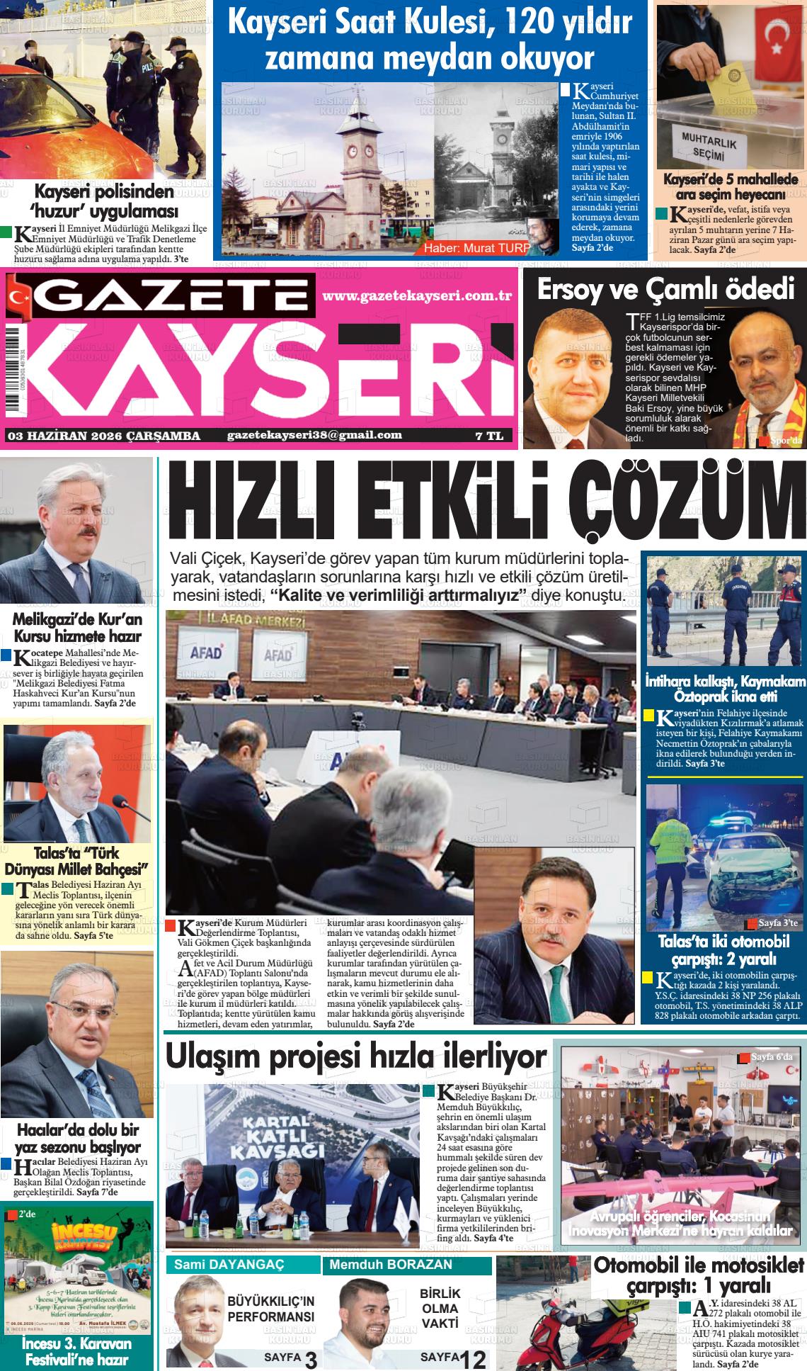 Kayseri Haber 38 03.06.2026