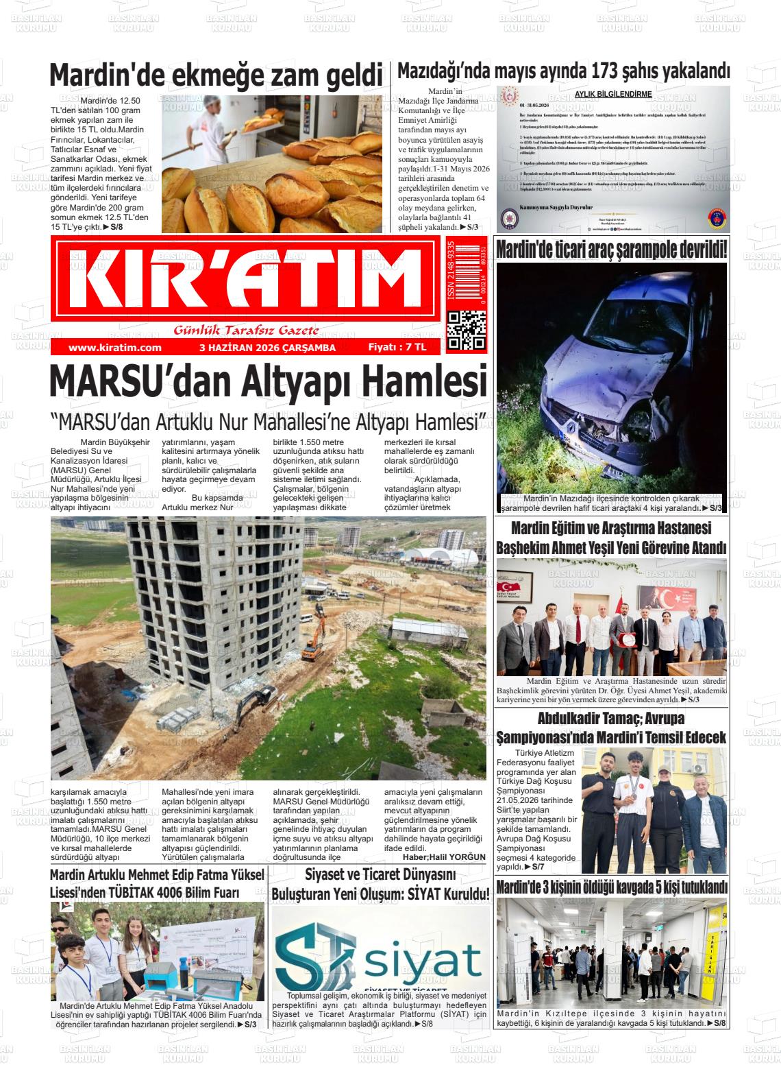 Mardin Kiratim 03.06.2026