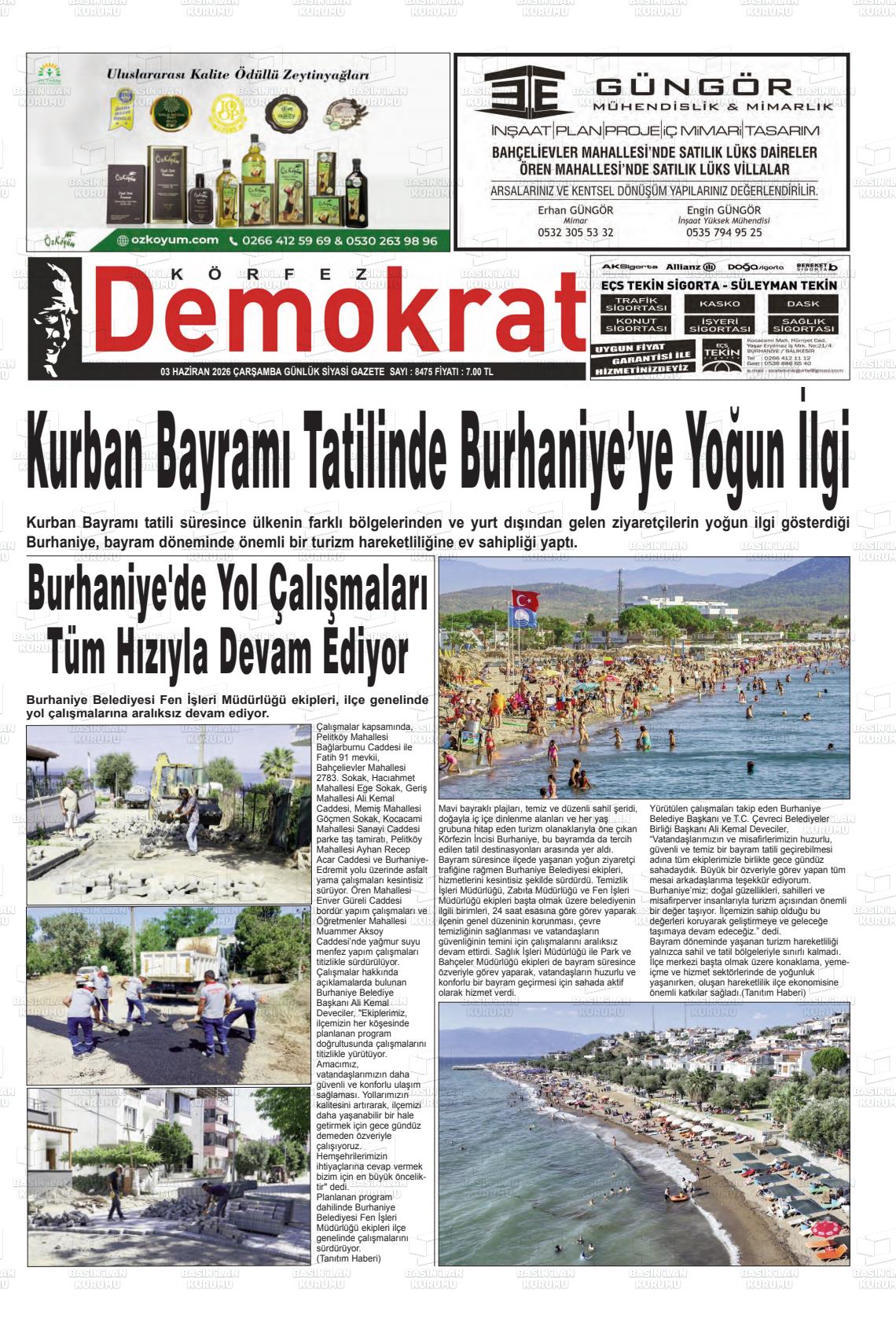Balikesir Korfezdemokrat 03.06.2026
