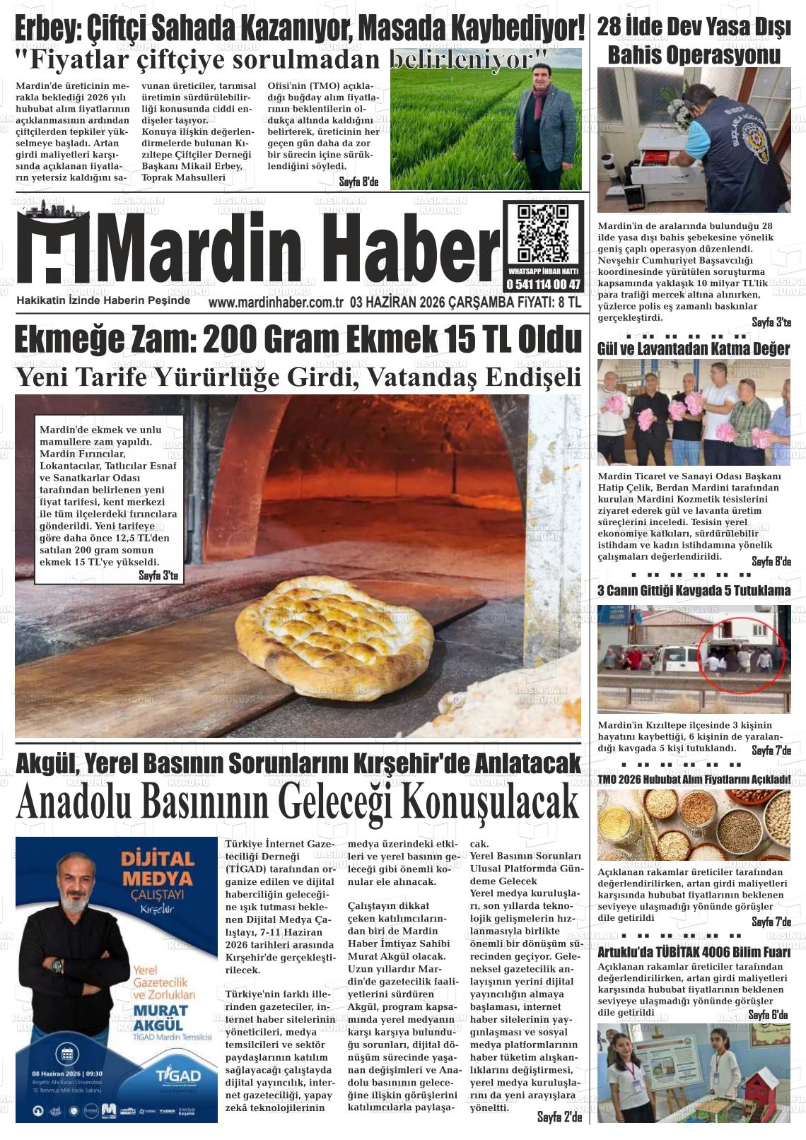 Mardin Haber 03.06.2026