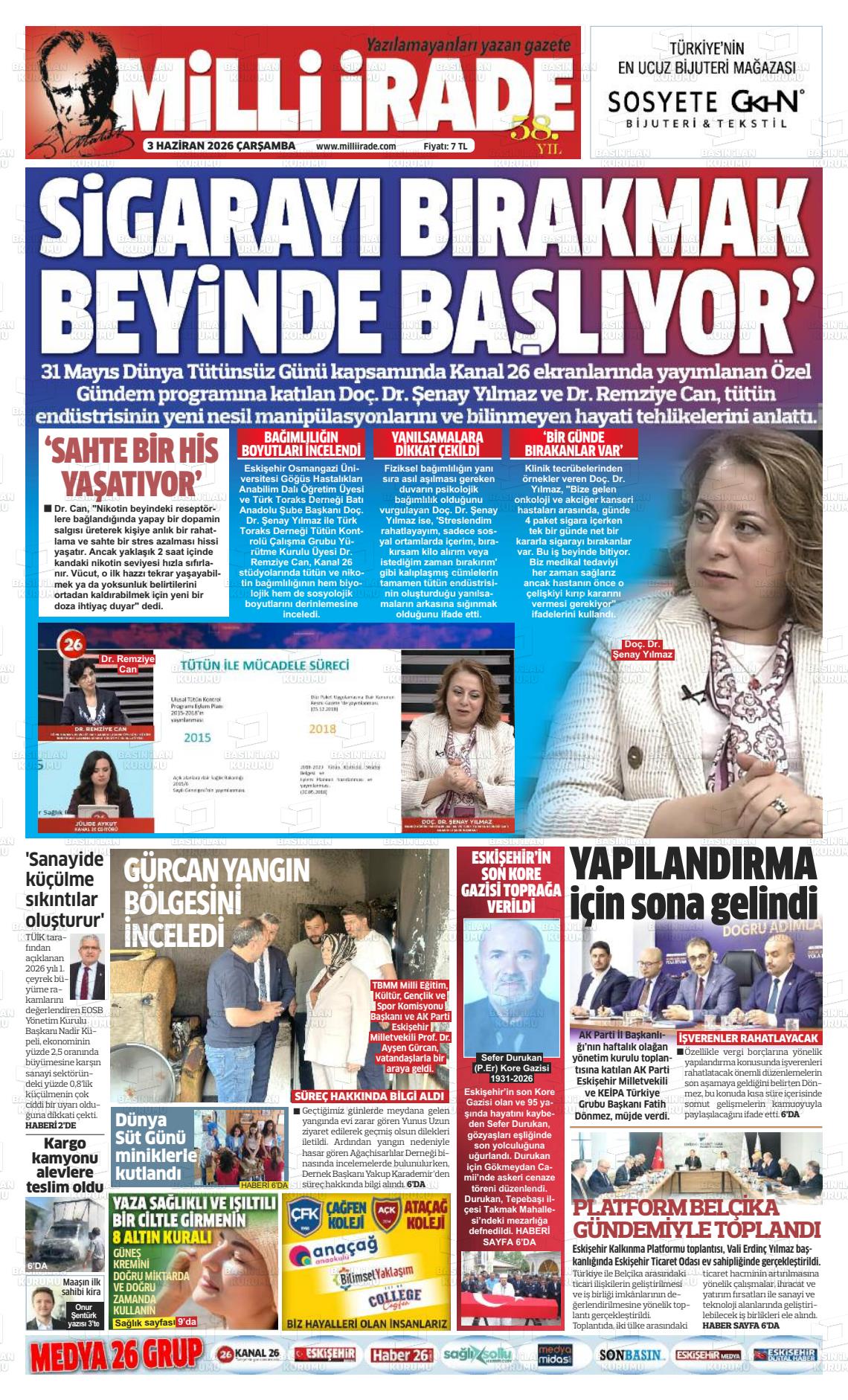 Konya Milliirade 03.06.2026