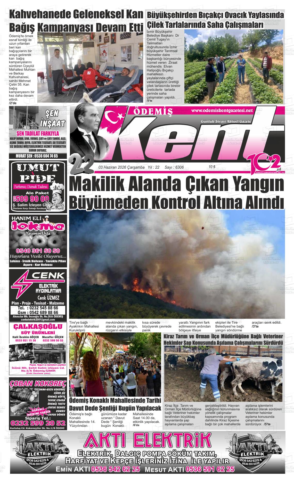 Izmir Odemiskent 03.06.2026