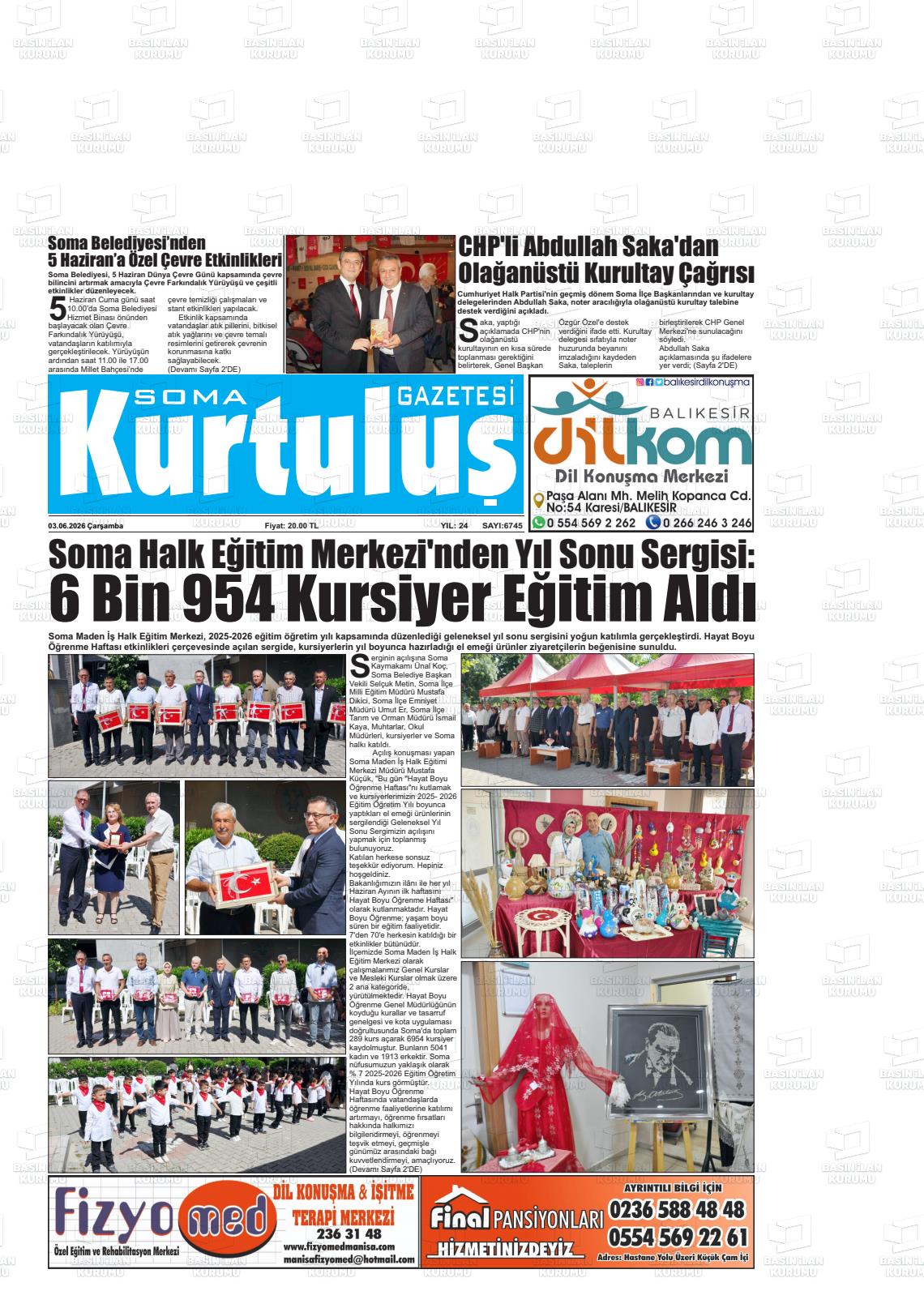 Manisa Somagundem 03.06.2026