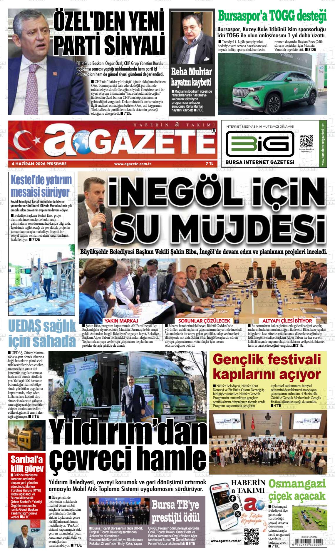 Bursa Agazete 04.06.2026