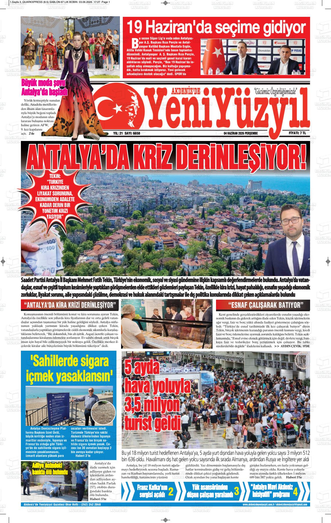 Antalya Akdenizdeyeniyuzyil 04.06.2026