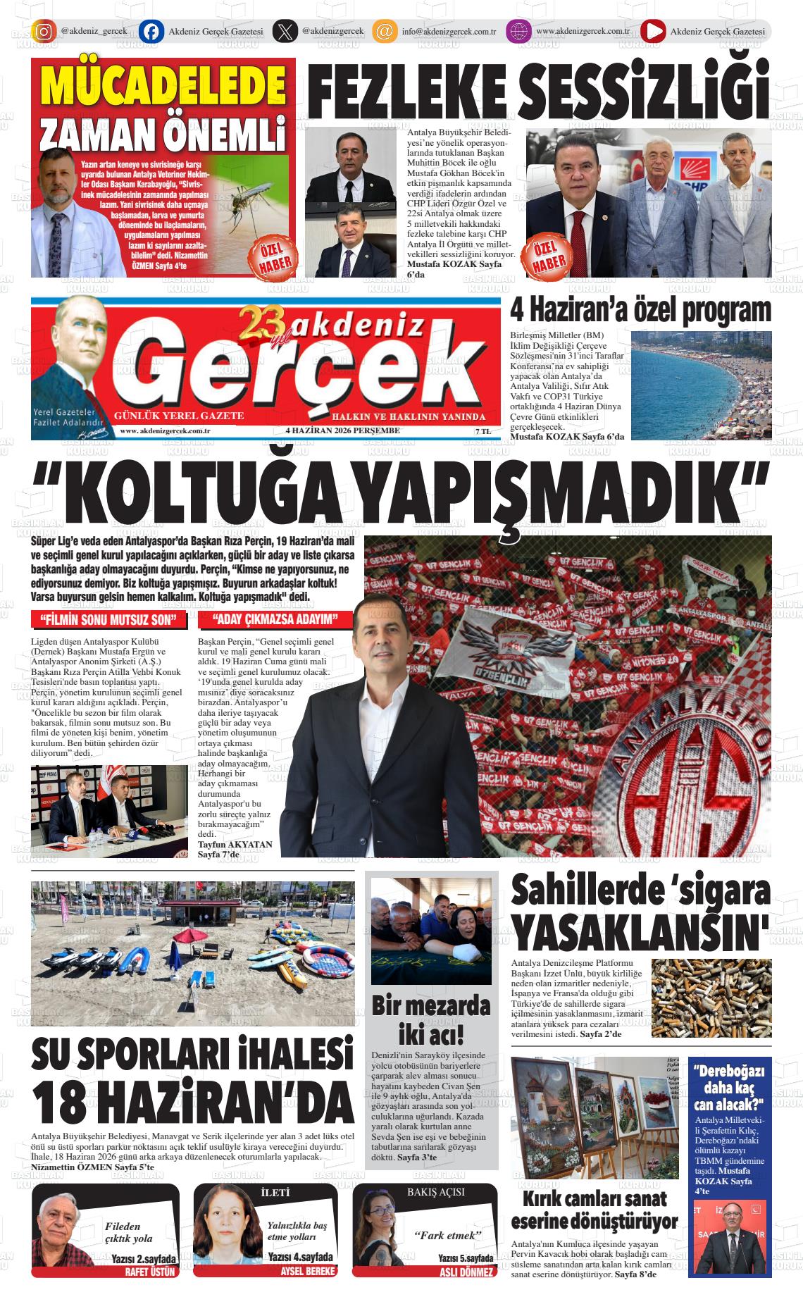 Antalya Akdenizgercek 04.06.2026
