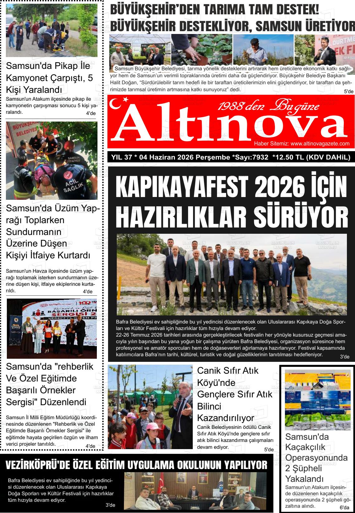 Samsun Altinova 04.06.2026