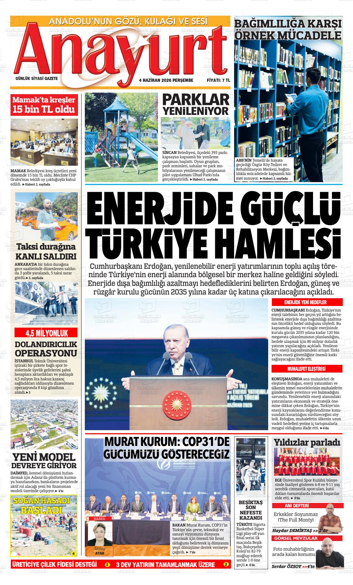 Ankara Anayurt 04.06.2026