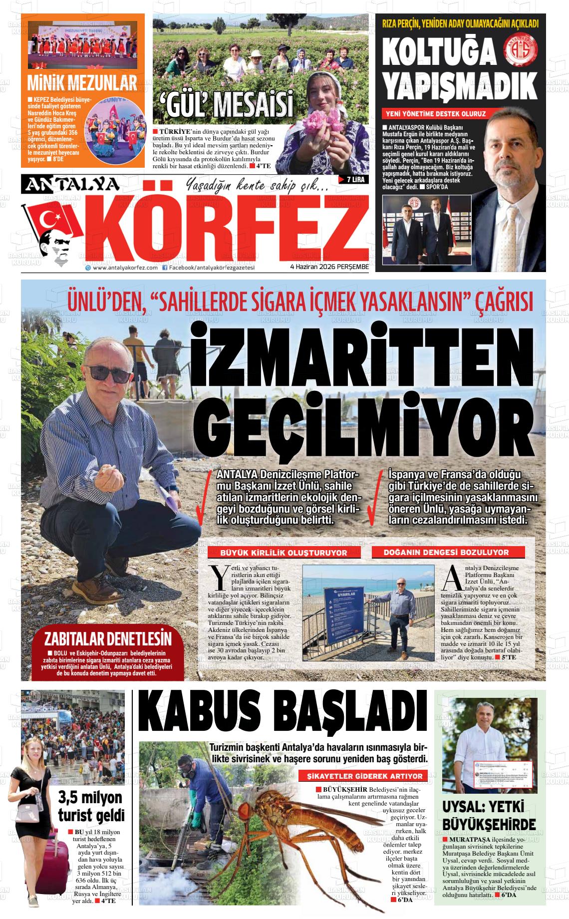 Antalya Korfez 04.06.2026