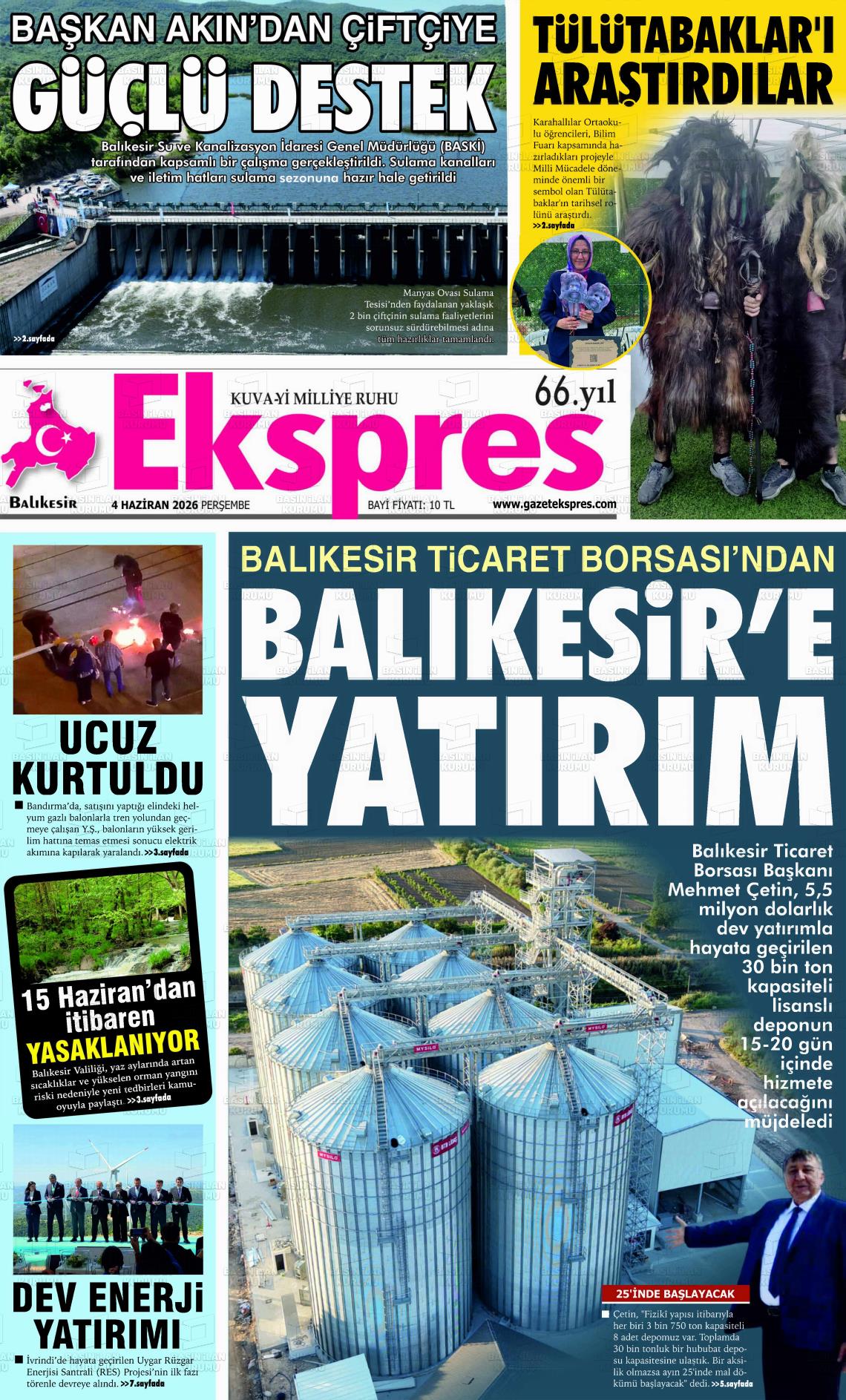 Balikesir Ekspres 04.06.2026