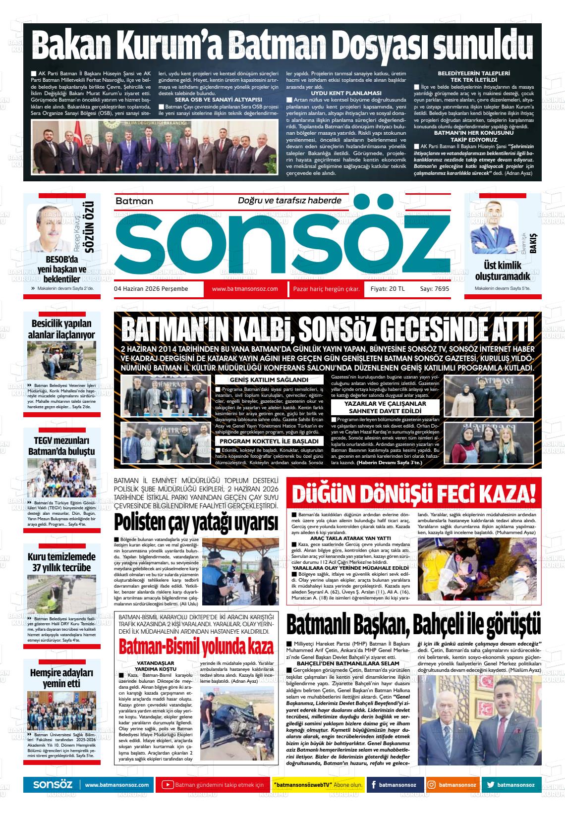 Batman Sonsoz 04.06.2026