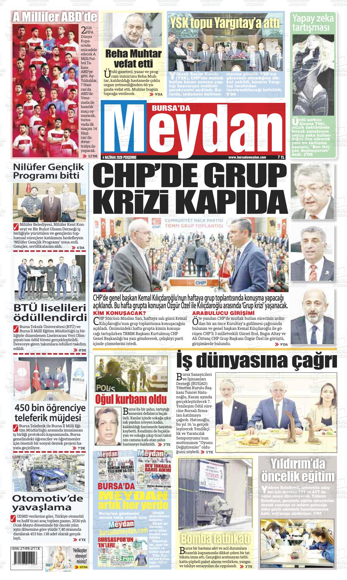Bursa Dameydan 04.06.2026