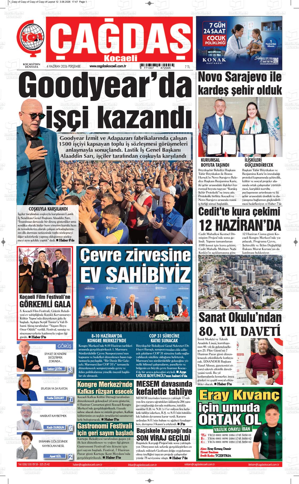 Kocaeli Cagdas 04.06.2026
