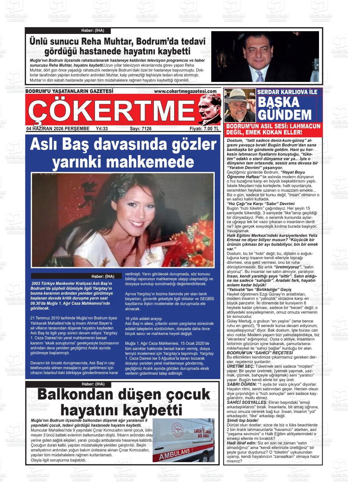 Mugla Cokertme 04.06.2026