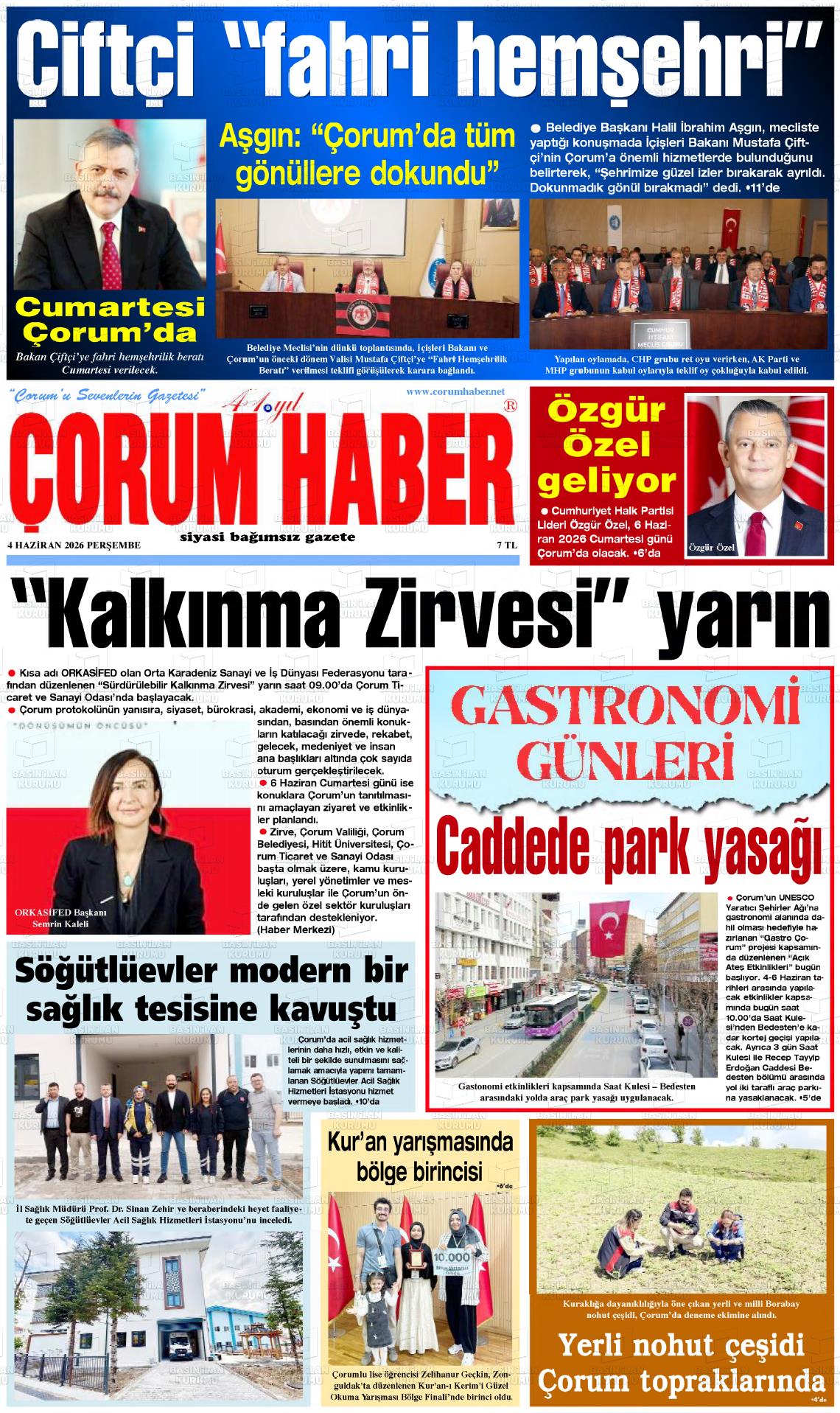 Corum Haber 04.06.2026