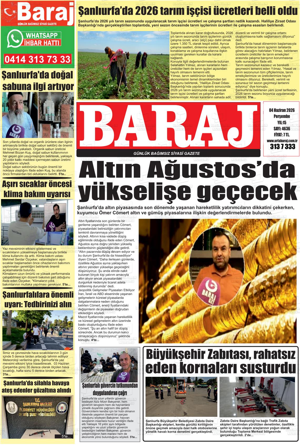 Sanliurfa Dundenbugunesafak 04.06.2026