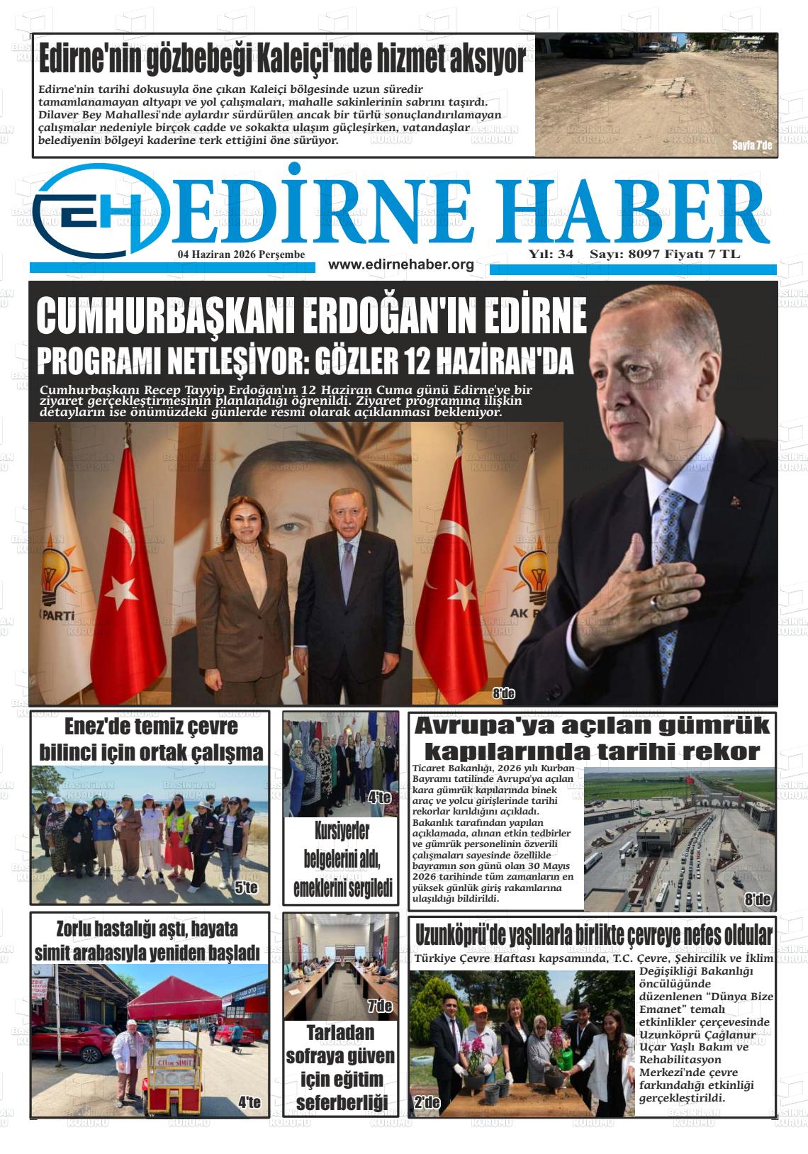 Edirne Haber 04.06.2026