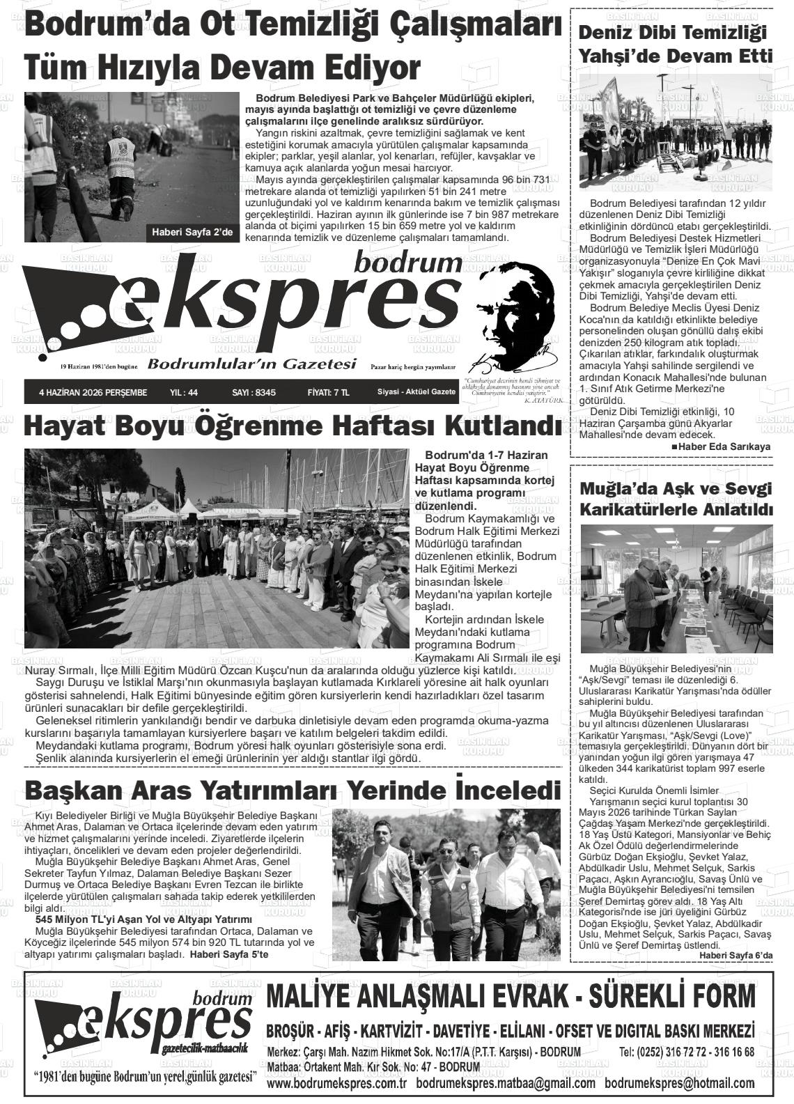 Mugla Ekspresbodrum 04.06.2026