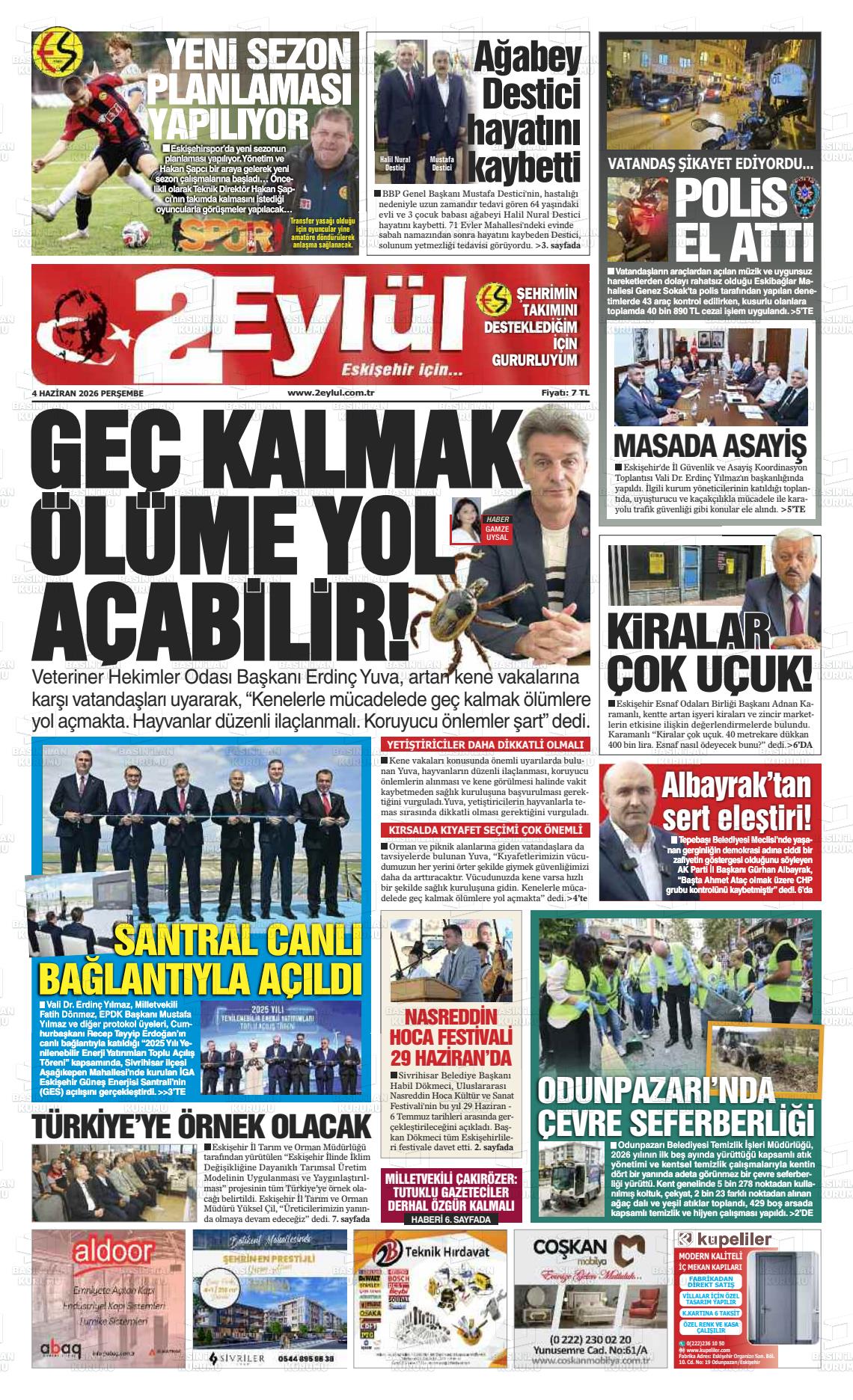 Eskisehir 2 Eylul 04.06.2026
