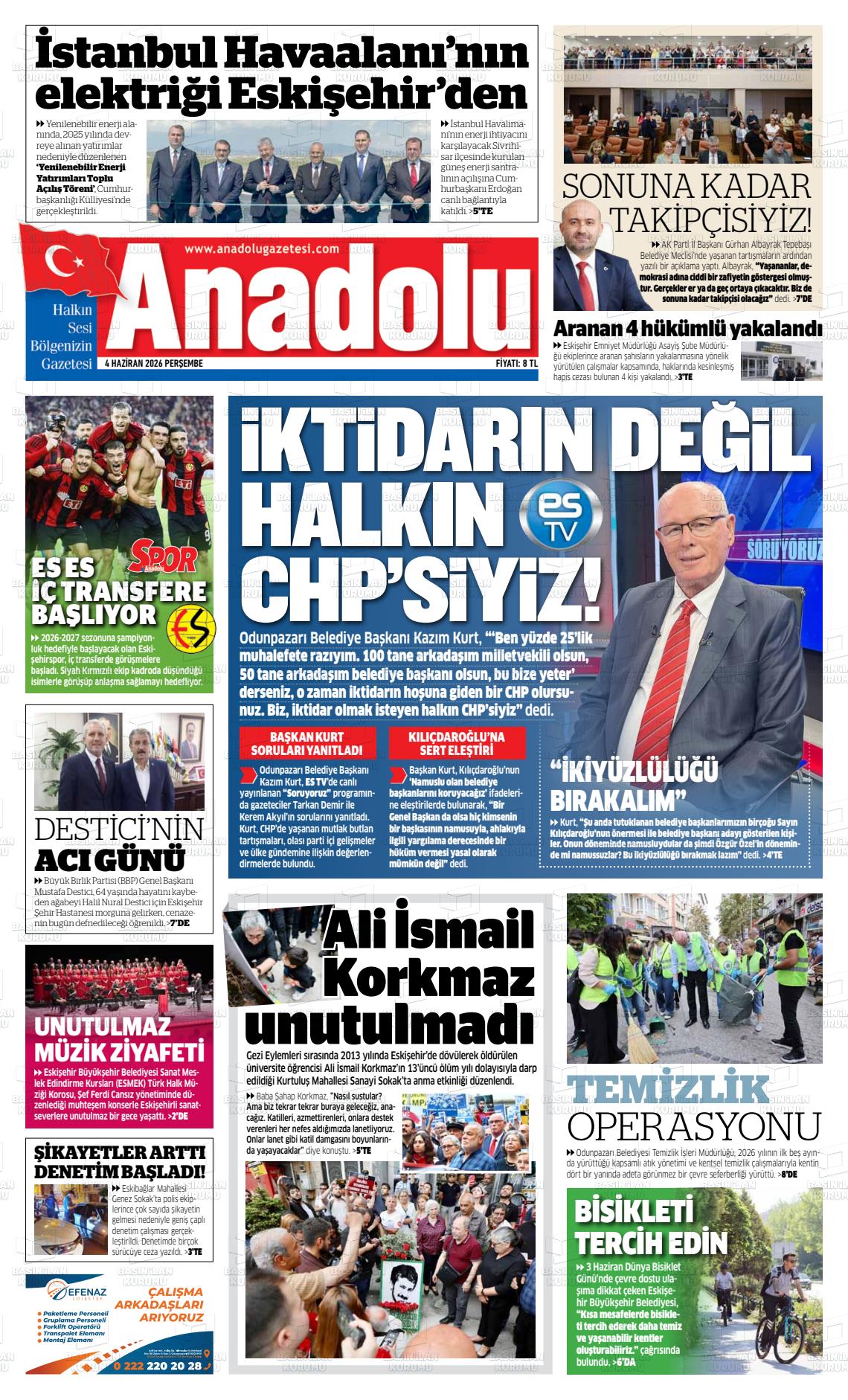 Eskisehir Anadolu 04.06.2026
