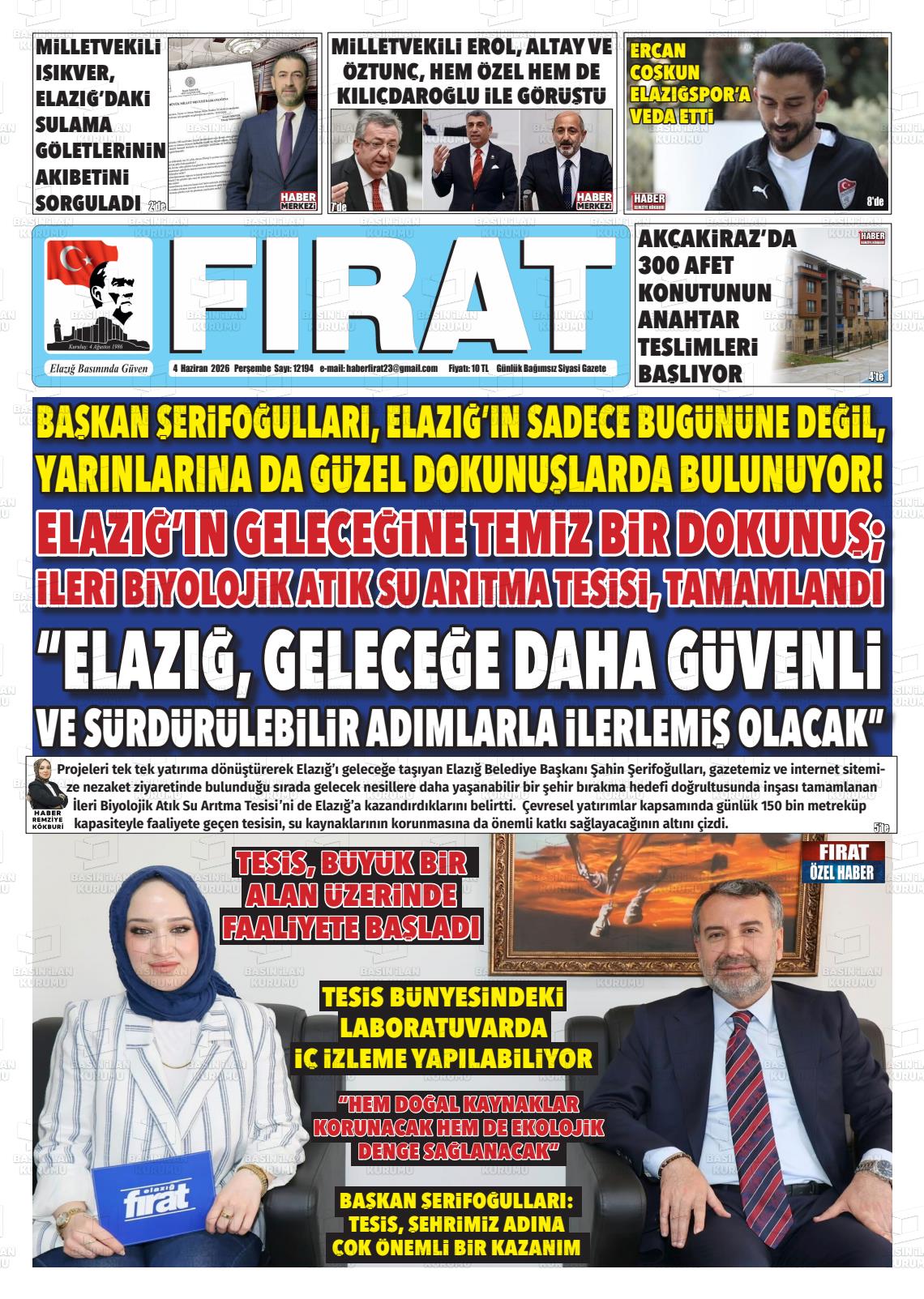 Elazig Firatgazetesi 04.06.2026