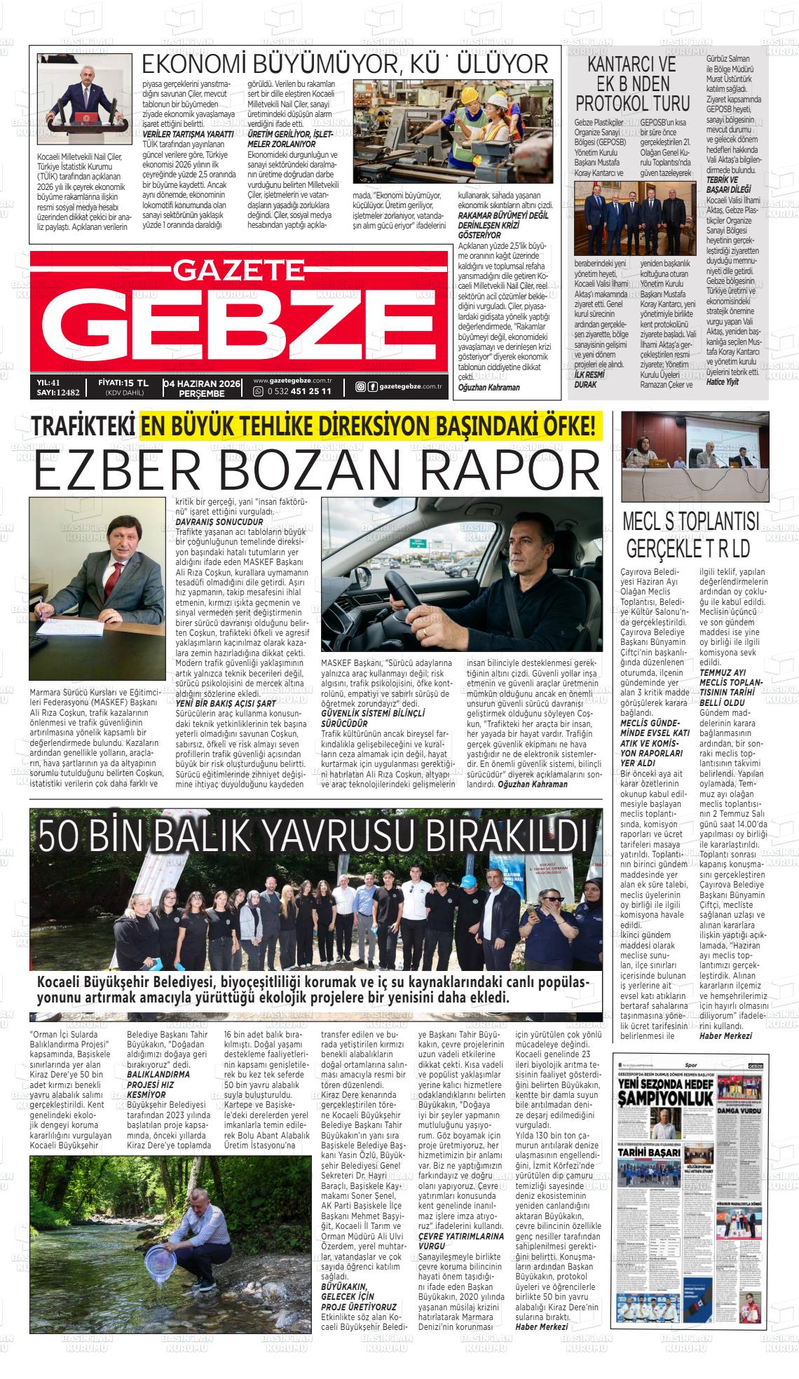 Kocaeli Gebze 04.06.2026