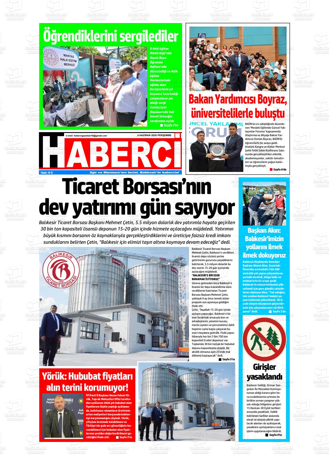 Mersin Haberci 04.06.2026