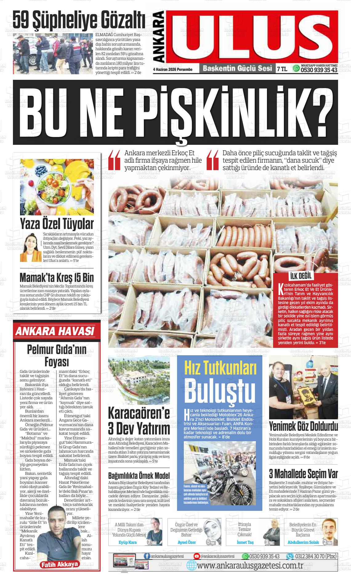 Ankara Habervaktim 04.06.2026