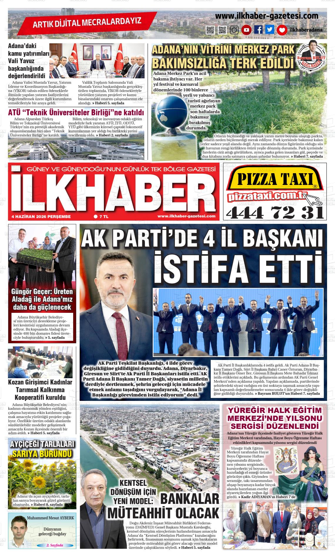 Adana Ilkhaber 04.06.2026