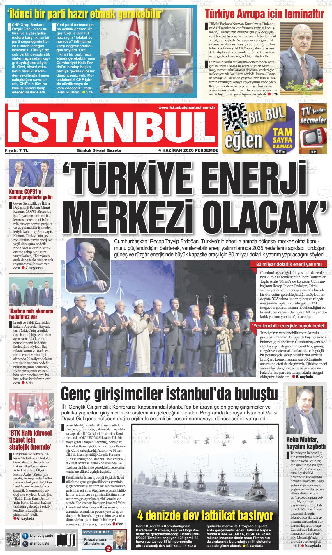 Istanbul 04.06.2026