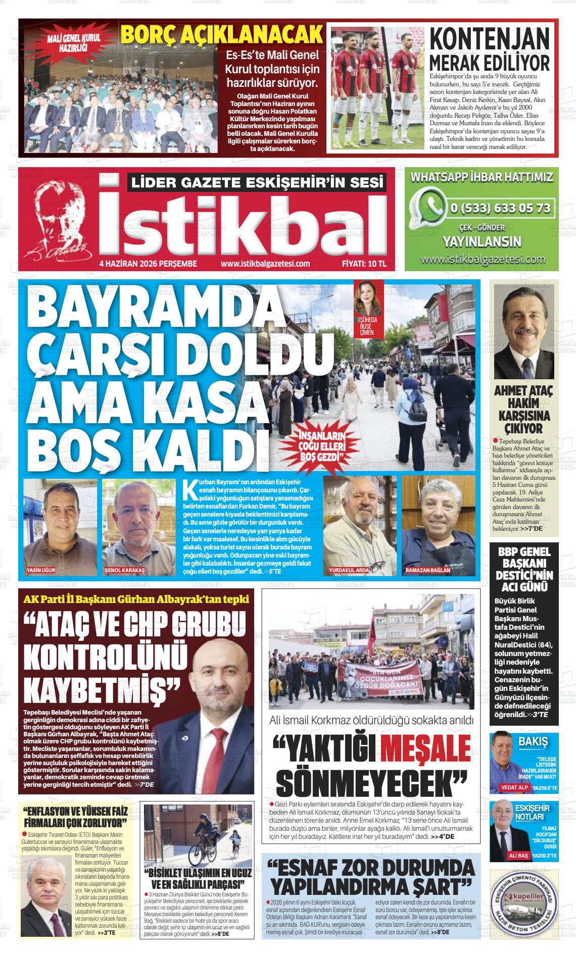 Eskisehir Istikbal 04.06.2026