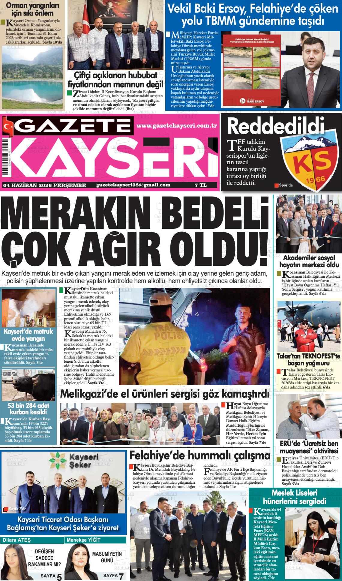 Kayseri Haber 38 04.06.2026