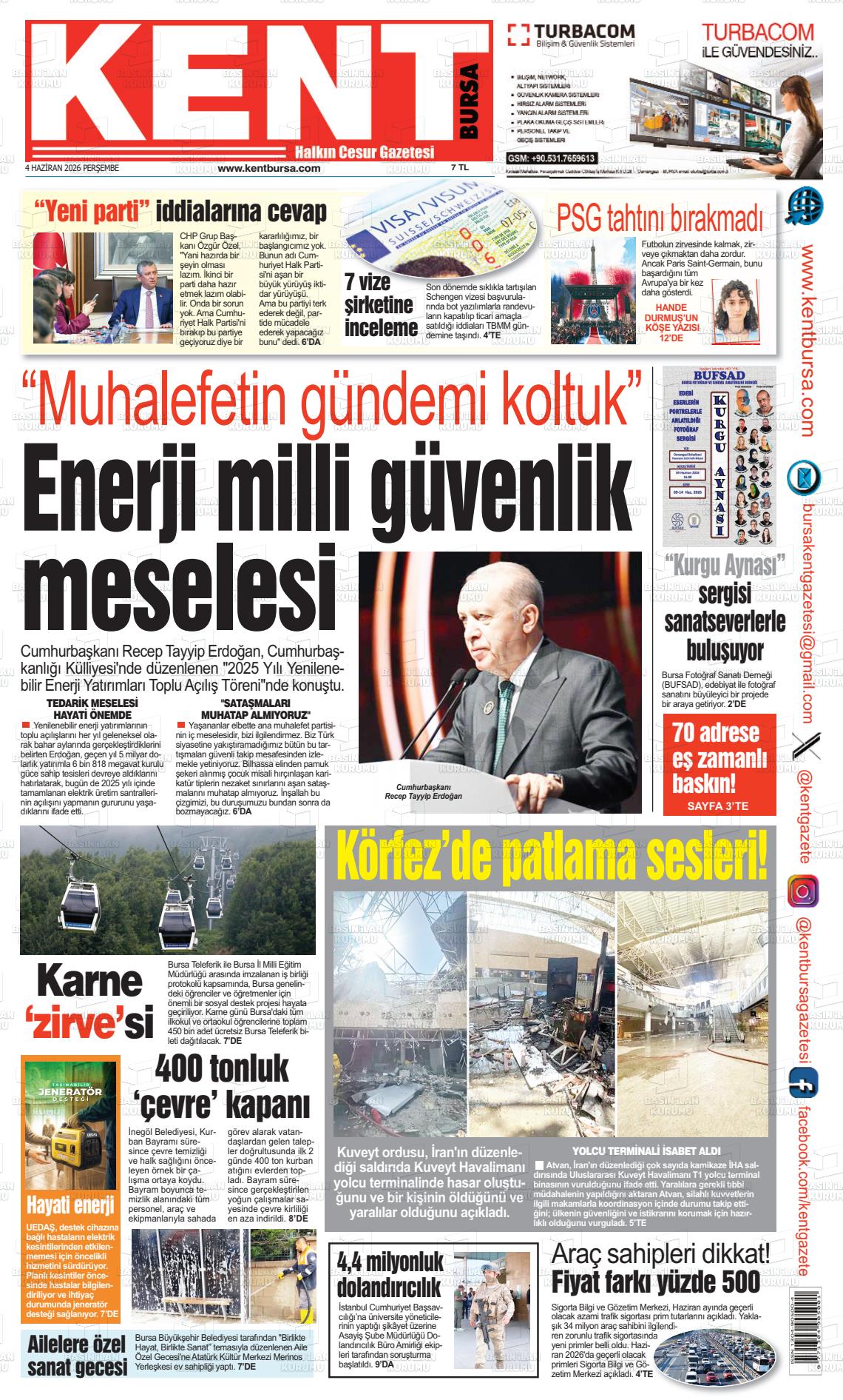 Bursa Kent 04.06.2026