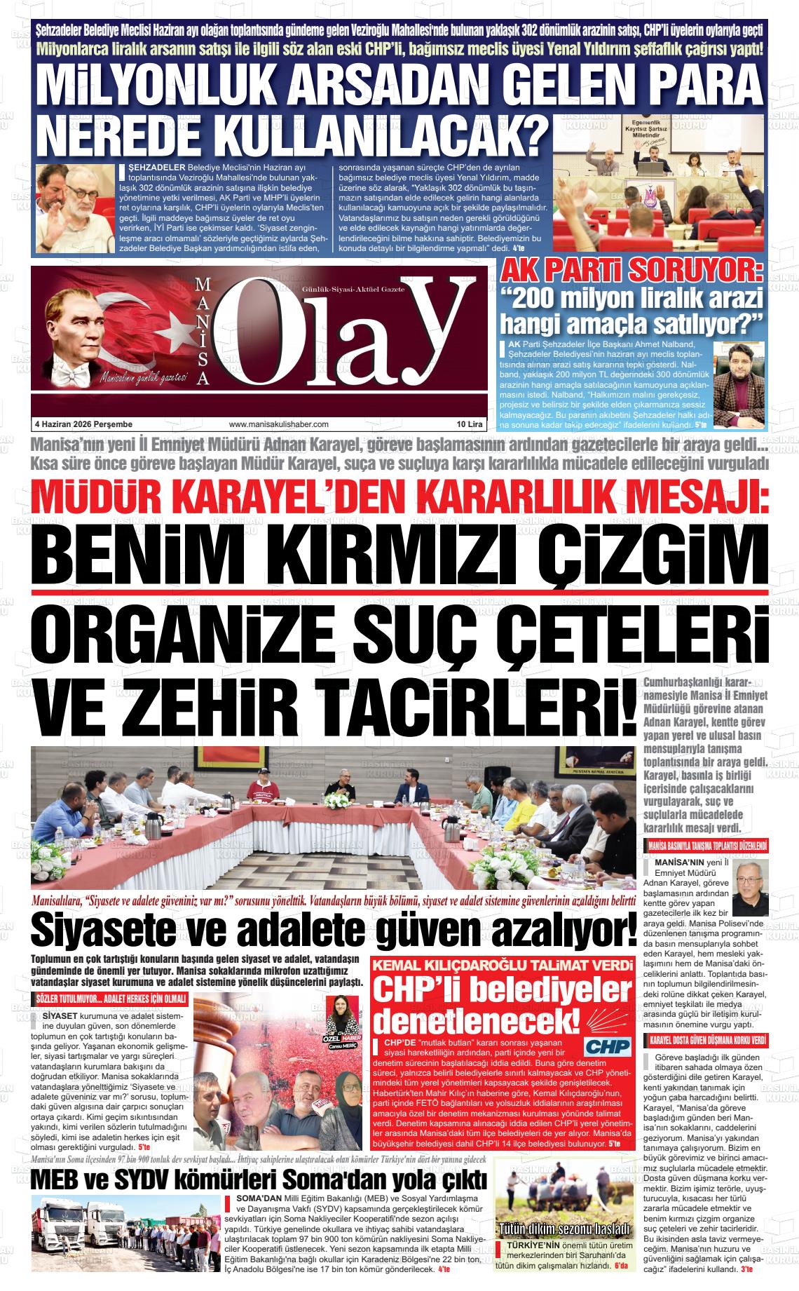 Manisa Olay 04.06.2026