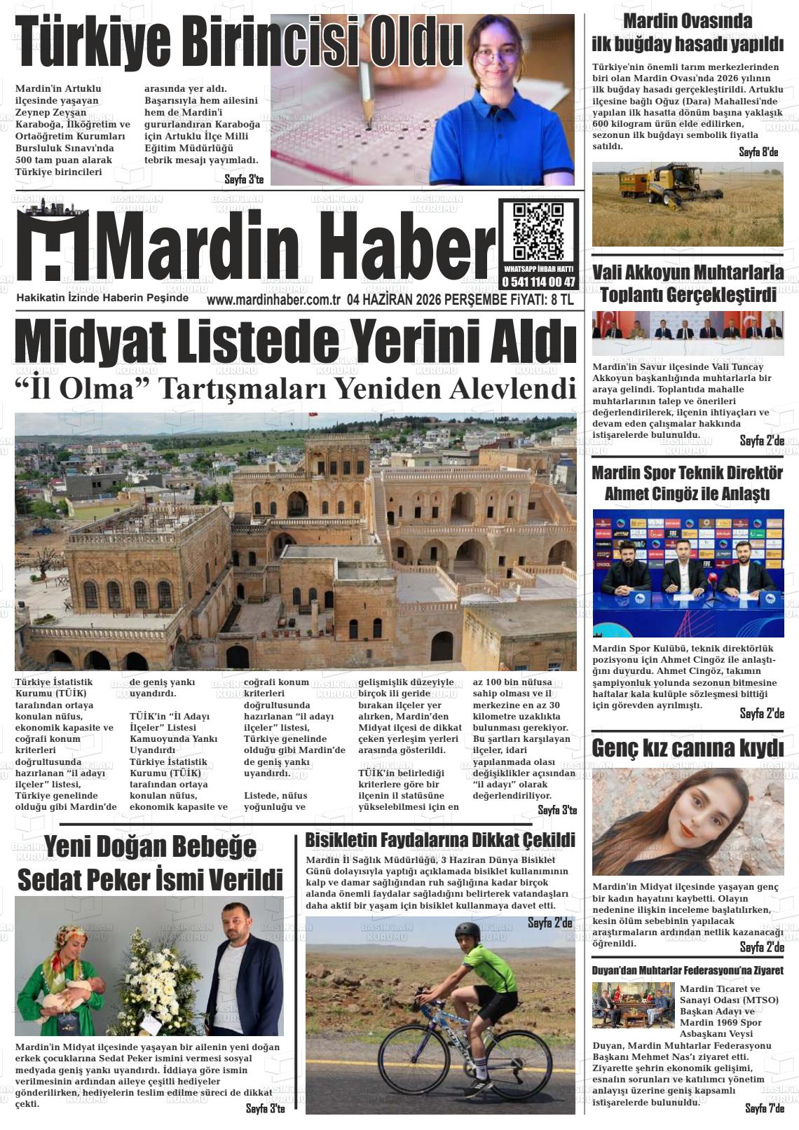 Mardin Haber 04.06.2026