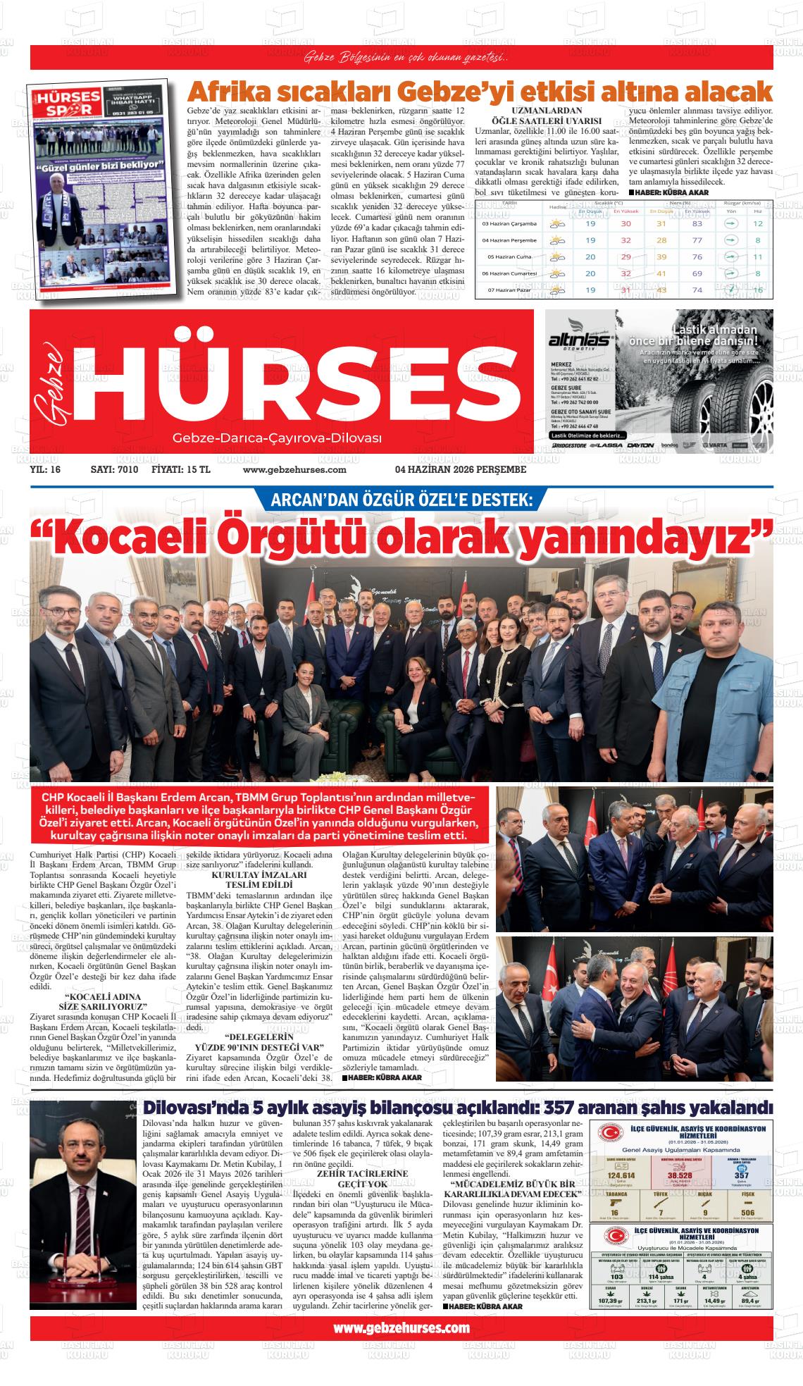 Kocaeli Marmaragebze 04.06.2026