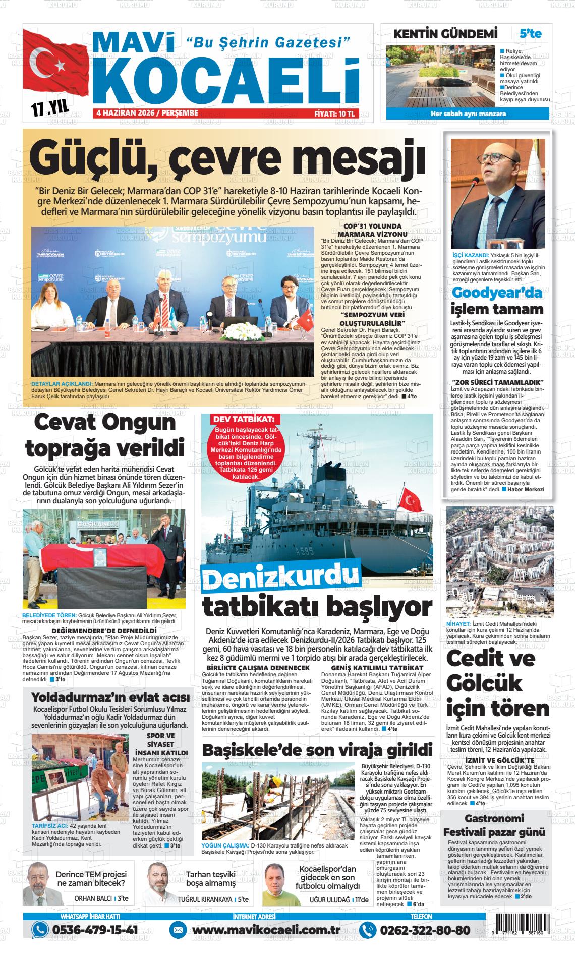Kocaeli Mavi 04.06.2026