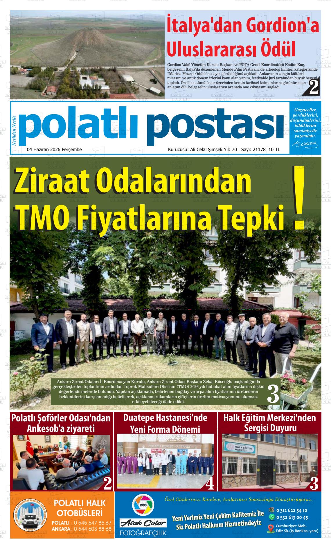 Ankara Polatlipostasi 04.06.2026