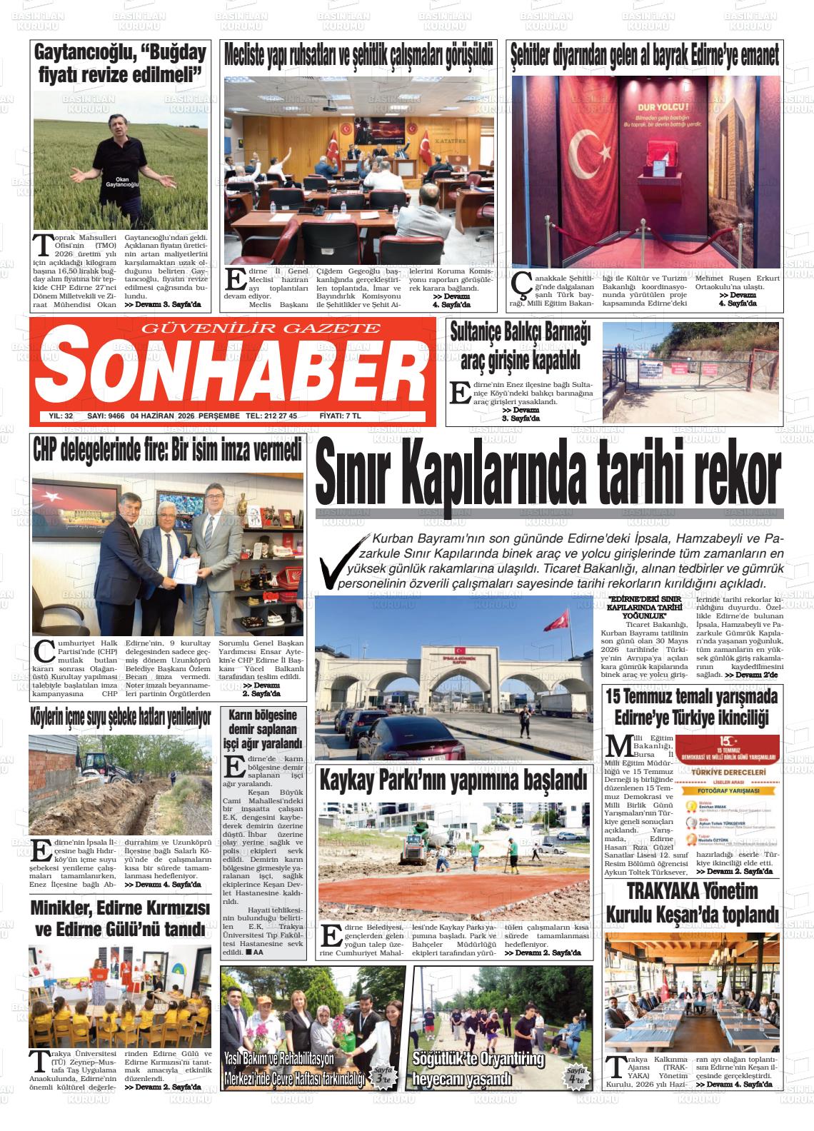 Eskisehir Sonhaber 04.06.2026