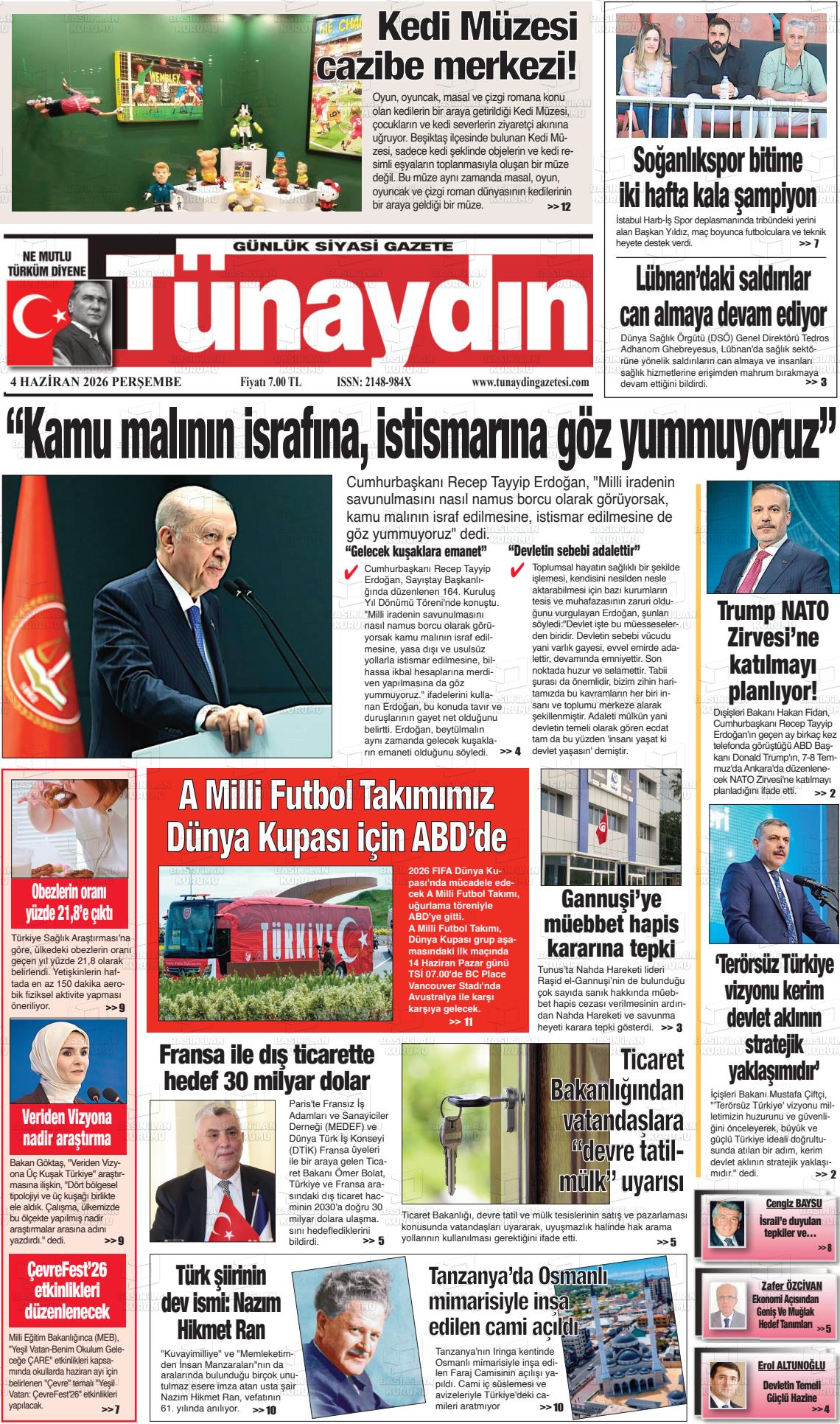 Istanbul Tunaydin 04.06.2026