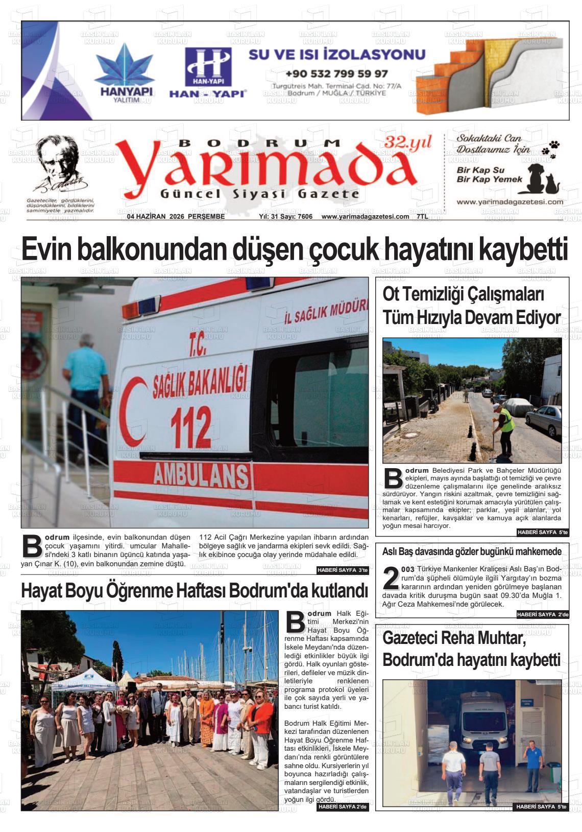 Mugla Yarimada 04.06.2026