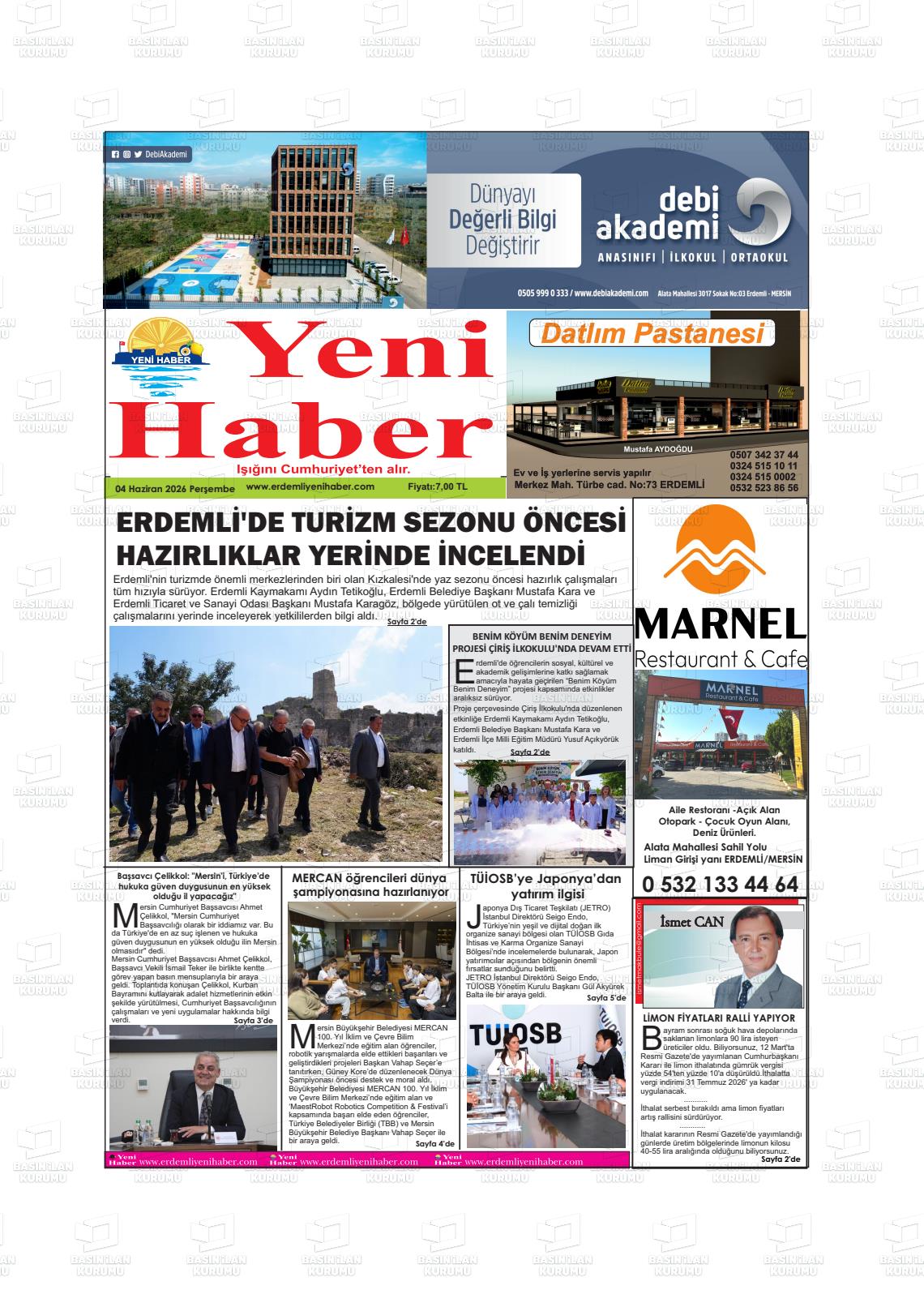 Konya Yenihaber 04.06.2026