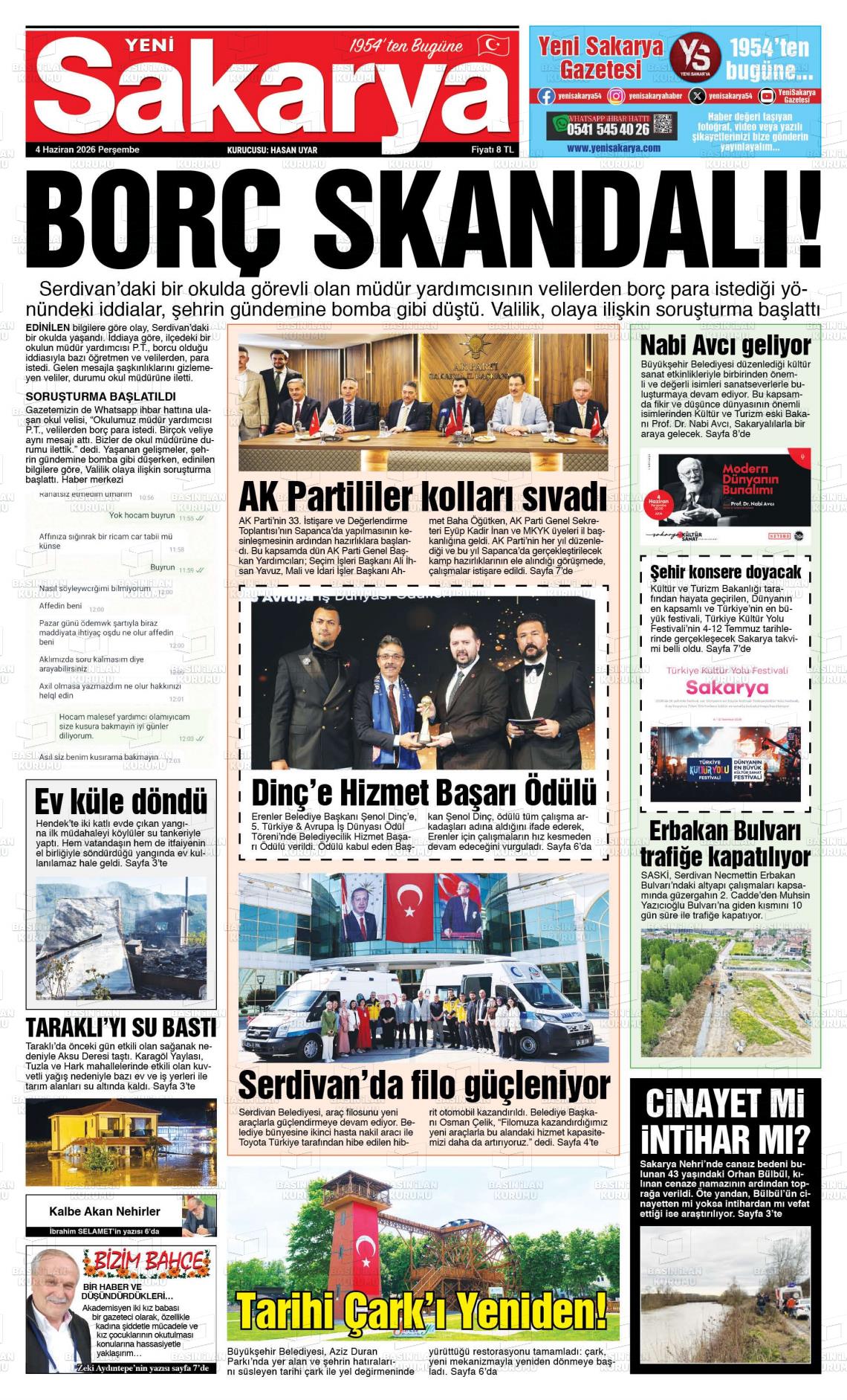 Sakarya Yeni 04.06.2026