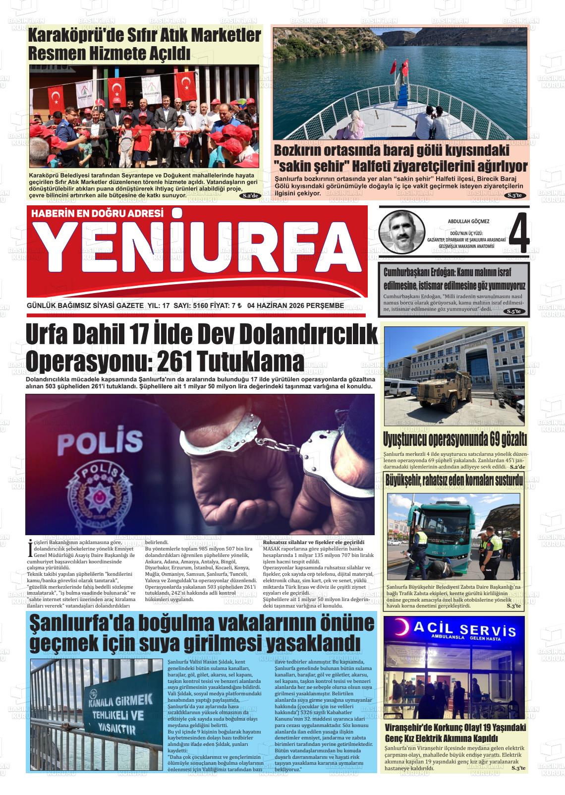 Sanliurfa Yeniurfa 04.06.2026