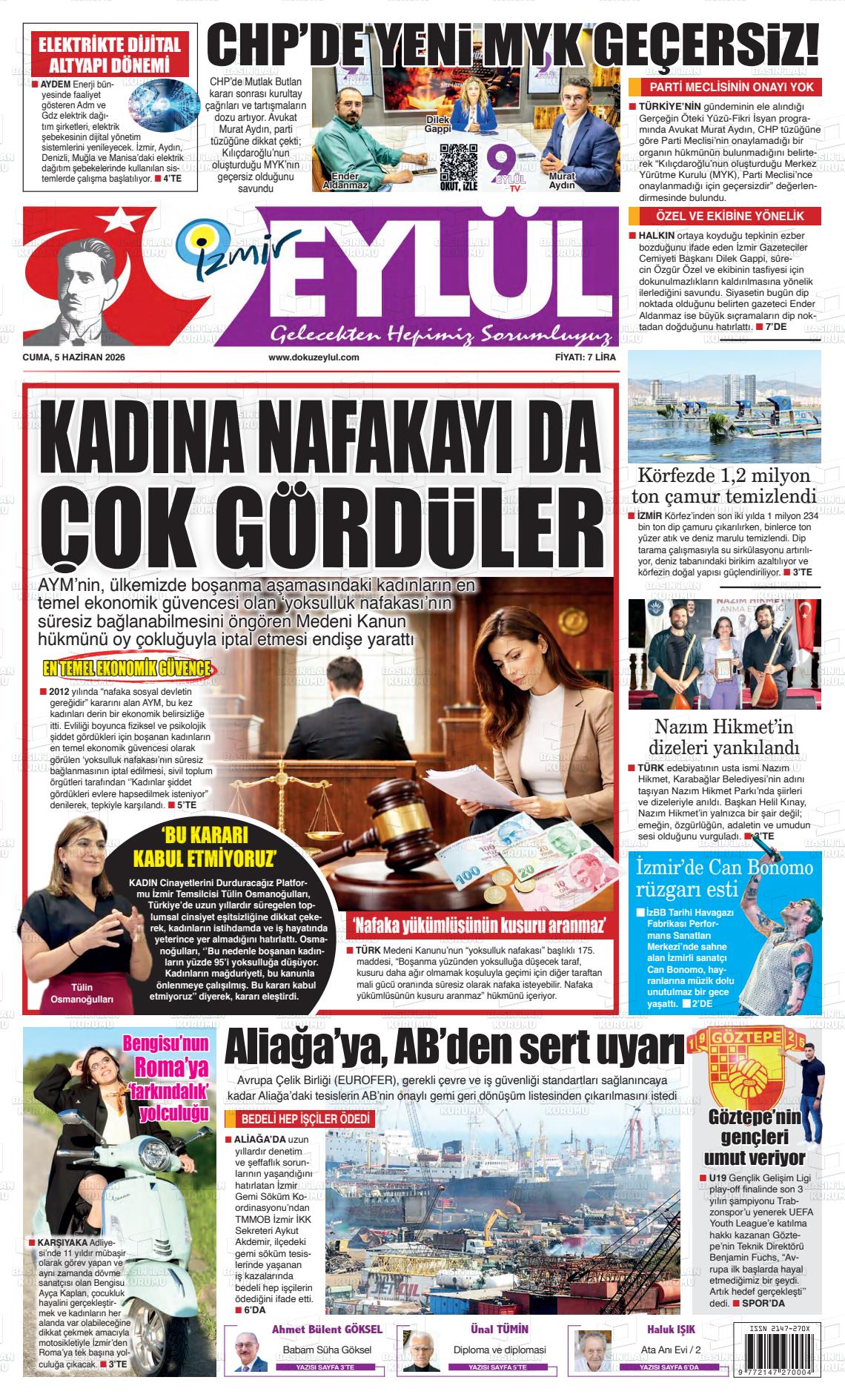 Izmir 9 Eylul 05.06.2026