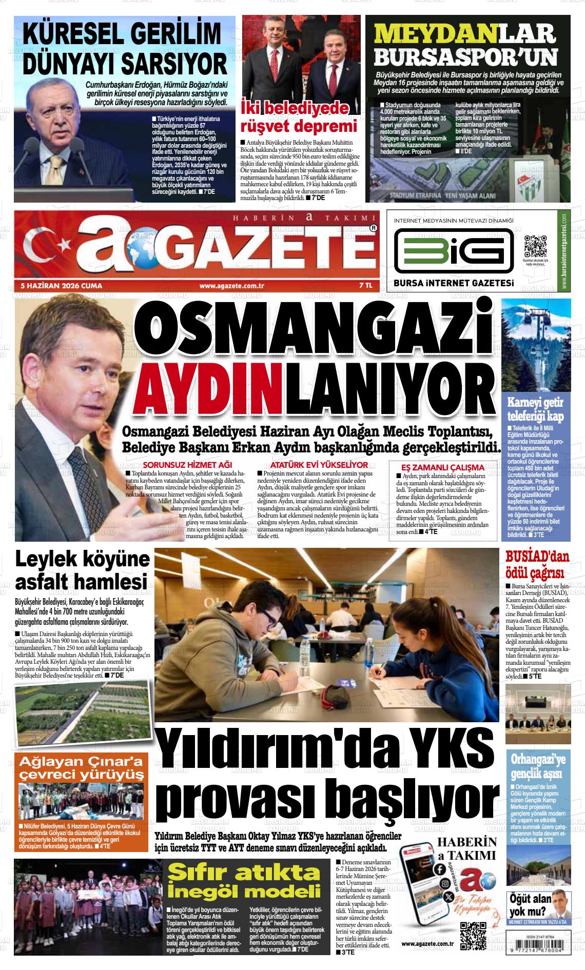 Bursa Agazete 05.06.2026